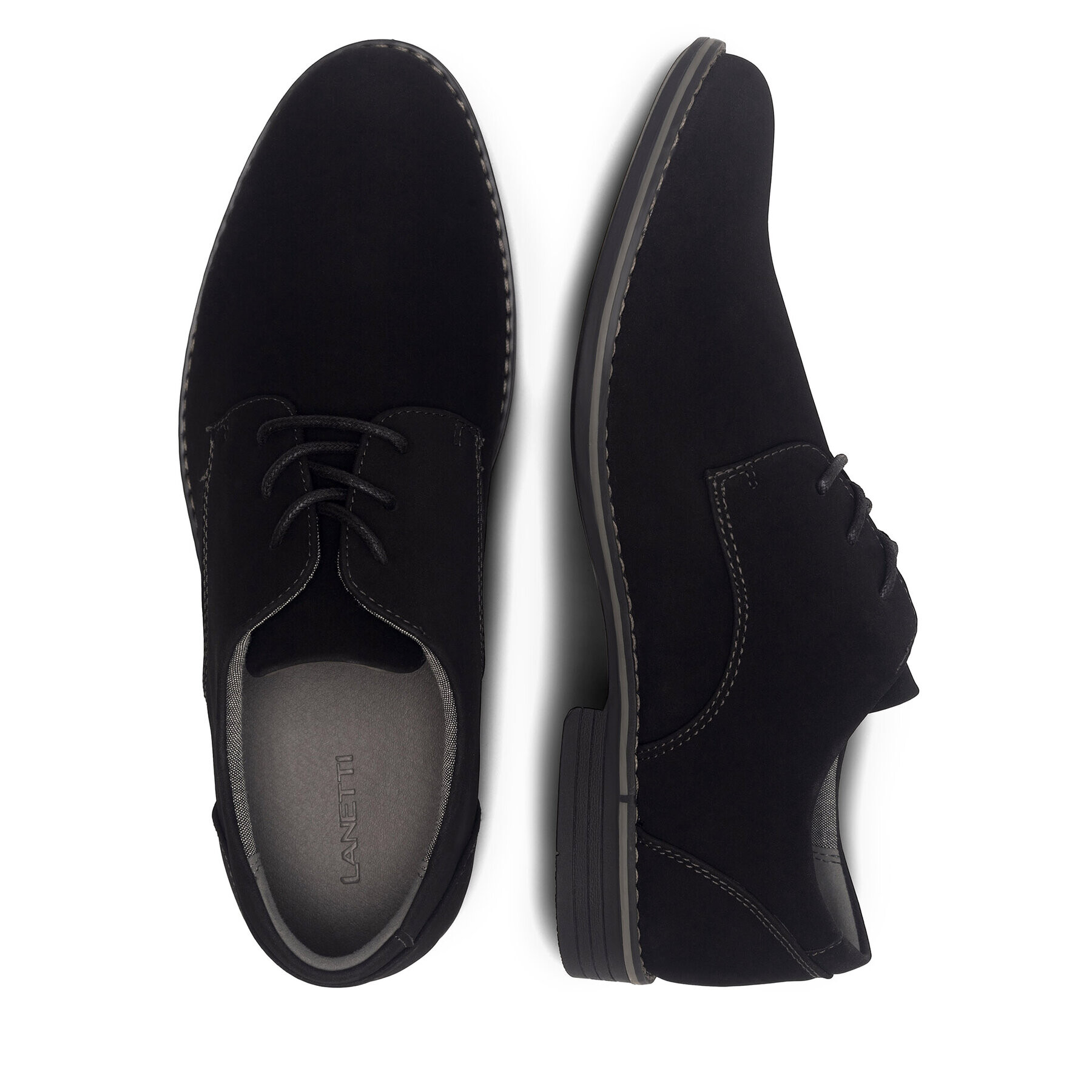 Lanetti Обувки M16SS025-30 Черен - Pepit.bg