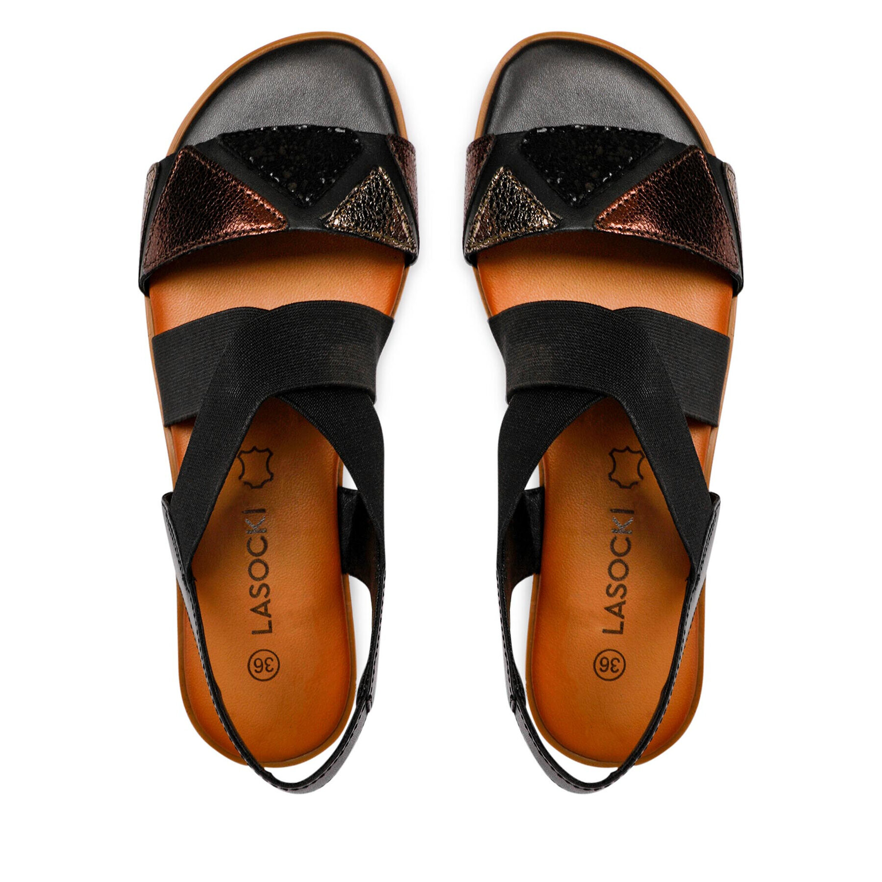 Lasocki Сандали WI16-DOROTHY-04 Черен - Pepit.bg