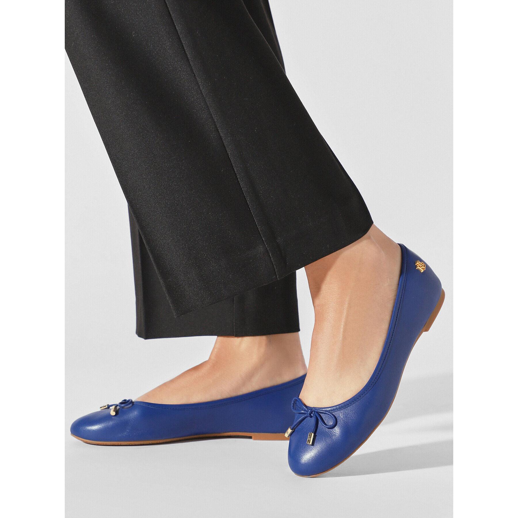 Lauren Ralph Lauren Балеринки 802824650018 Син - Pepit.bg