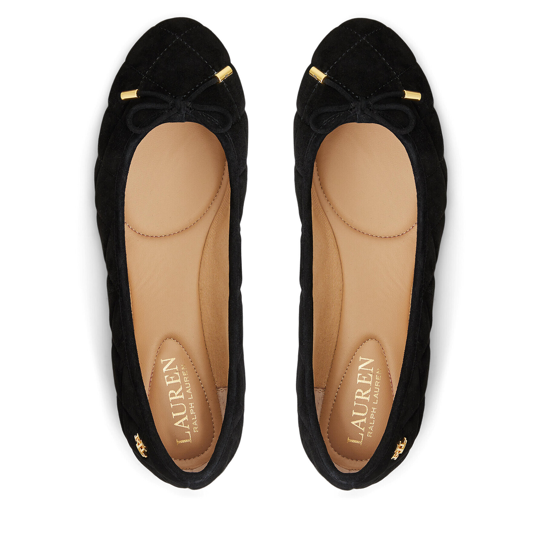 Lauren Ralph Lauren Балеринки 802918157001 Черен - Pepit.bg