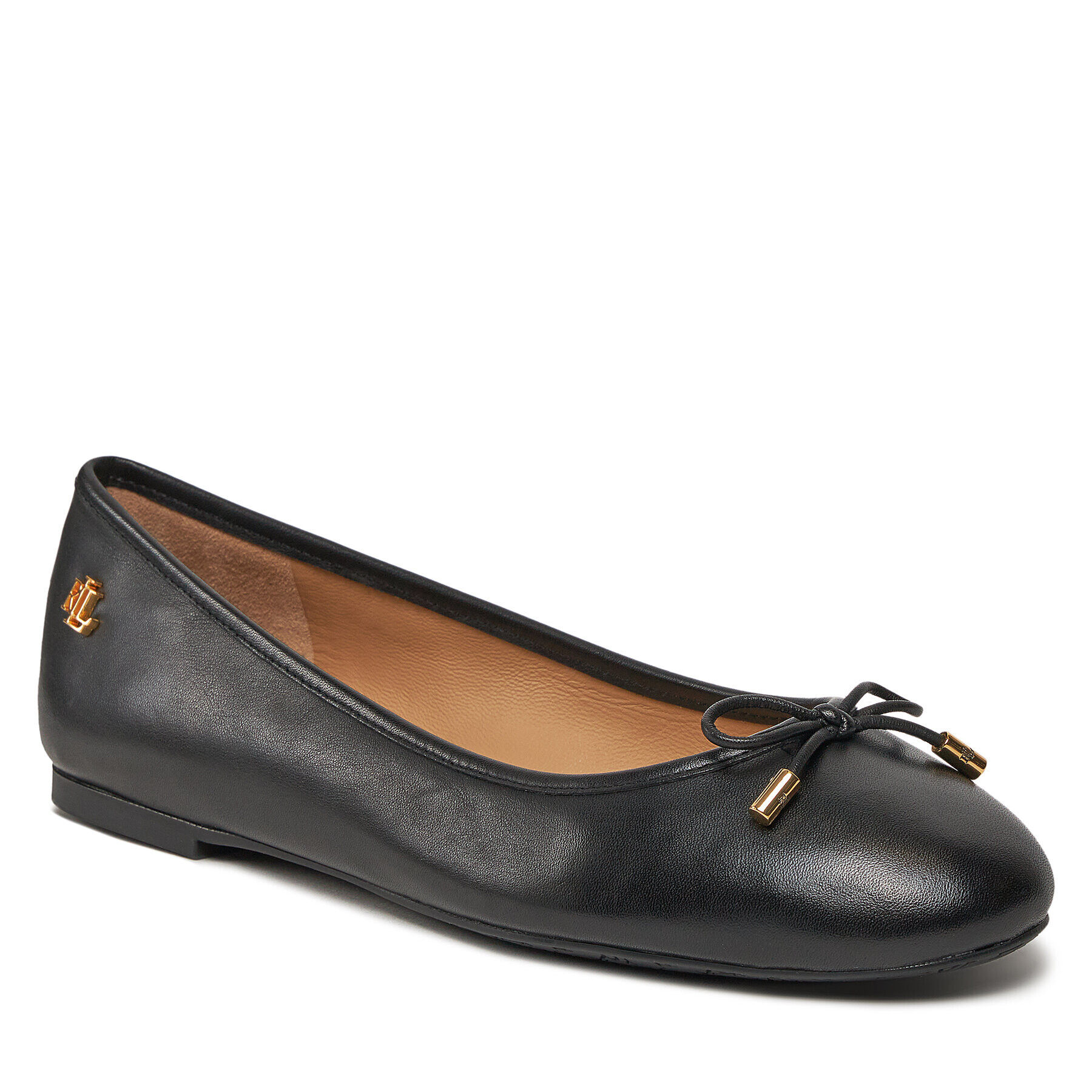 Lauren Ralph Lauren Балеринки 802940603001 Черен - Pepit.bg