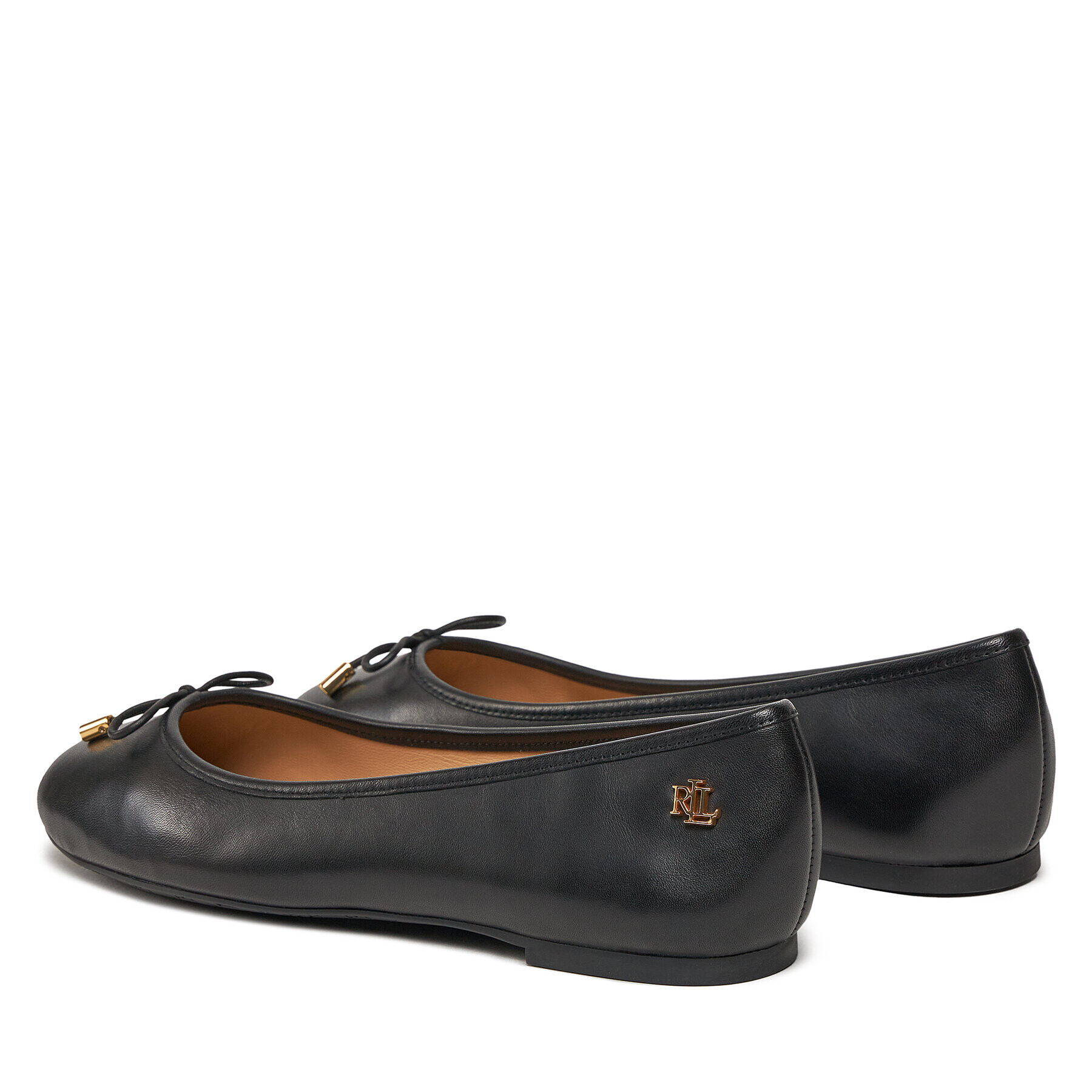 Lauren Ralph Lauren Балеринки 802940603001 Черен - Pepit.bg