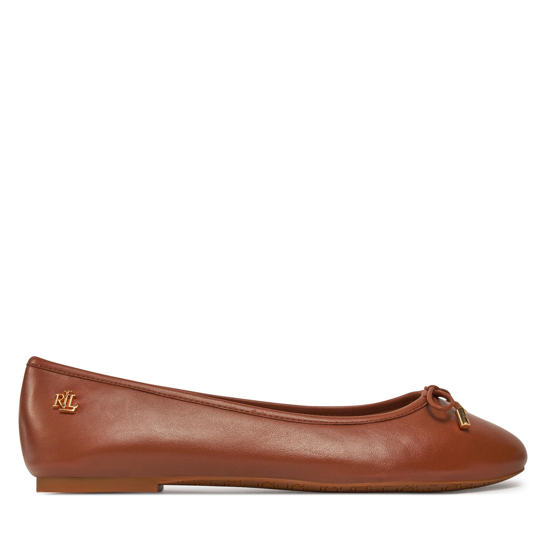 Lauren Ralph Lauren Балеринки 802940603002 Кафяв - Pepit.bg