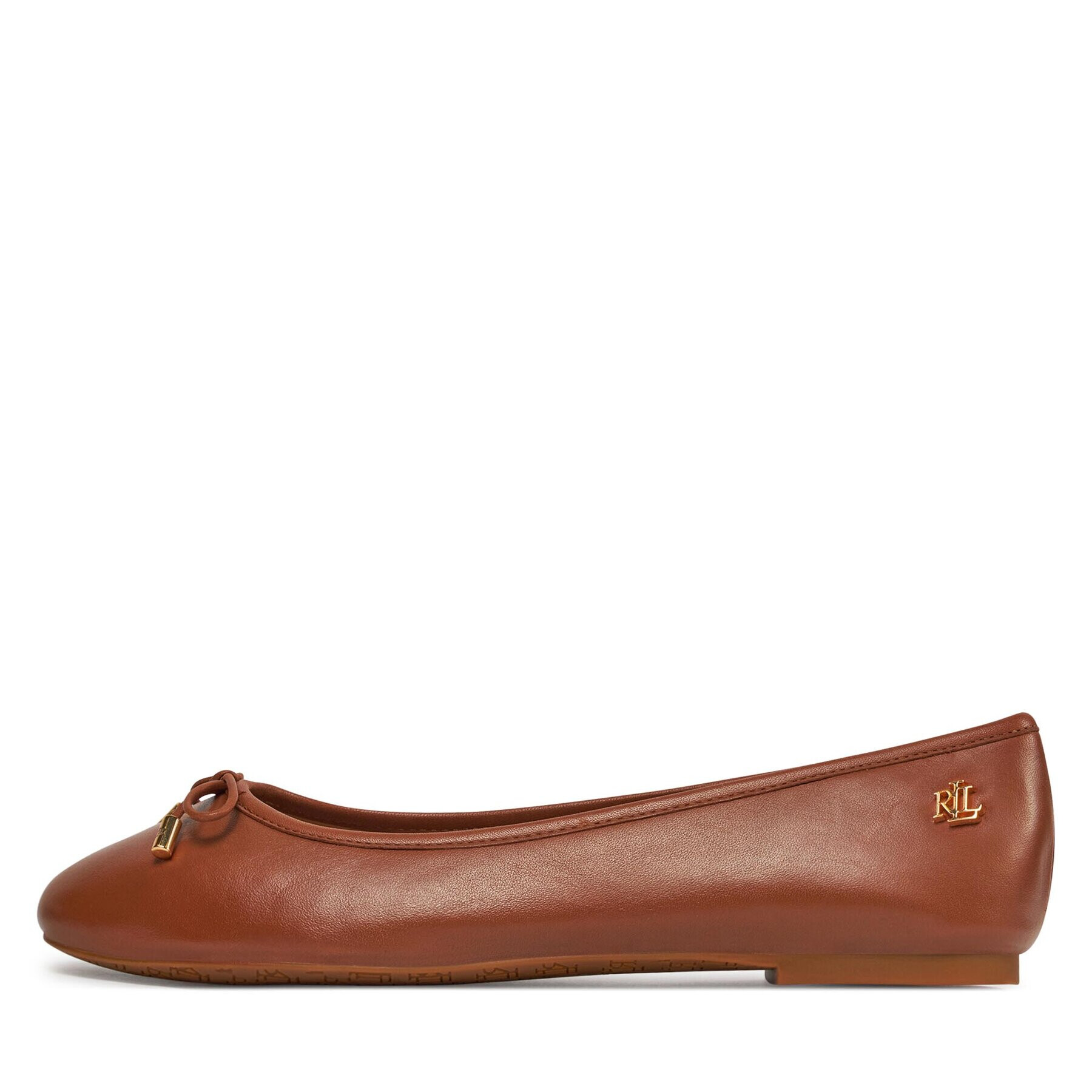 Lauren Ralph Lauren Балеринки 802940603002 Кафяв - Pepit.bg
