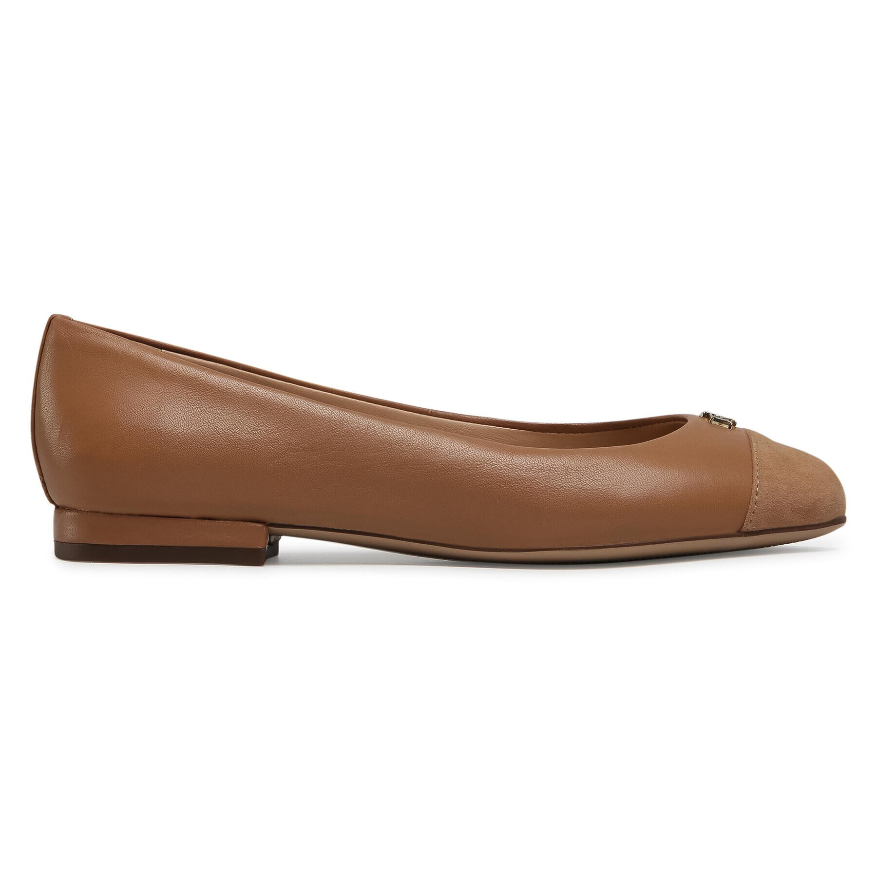 Lauren Ralph Lauren Балеринки Gaines 802828007002 Кафяв - Pepit.bg