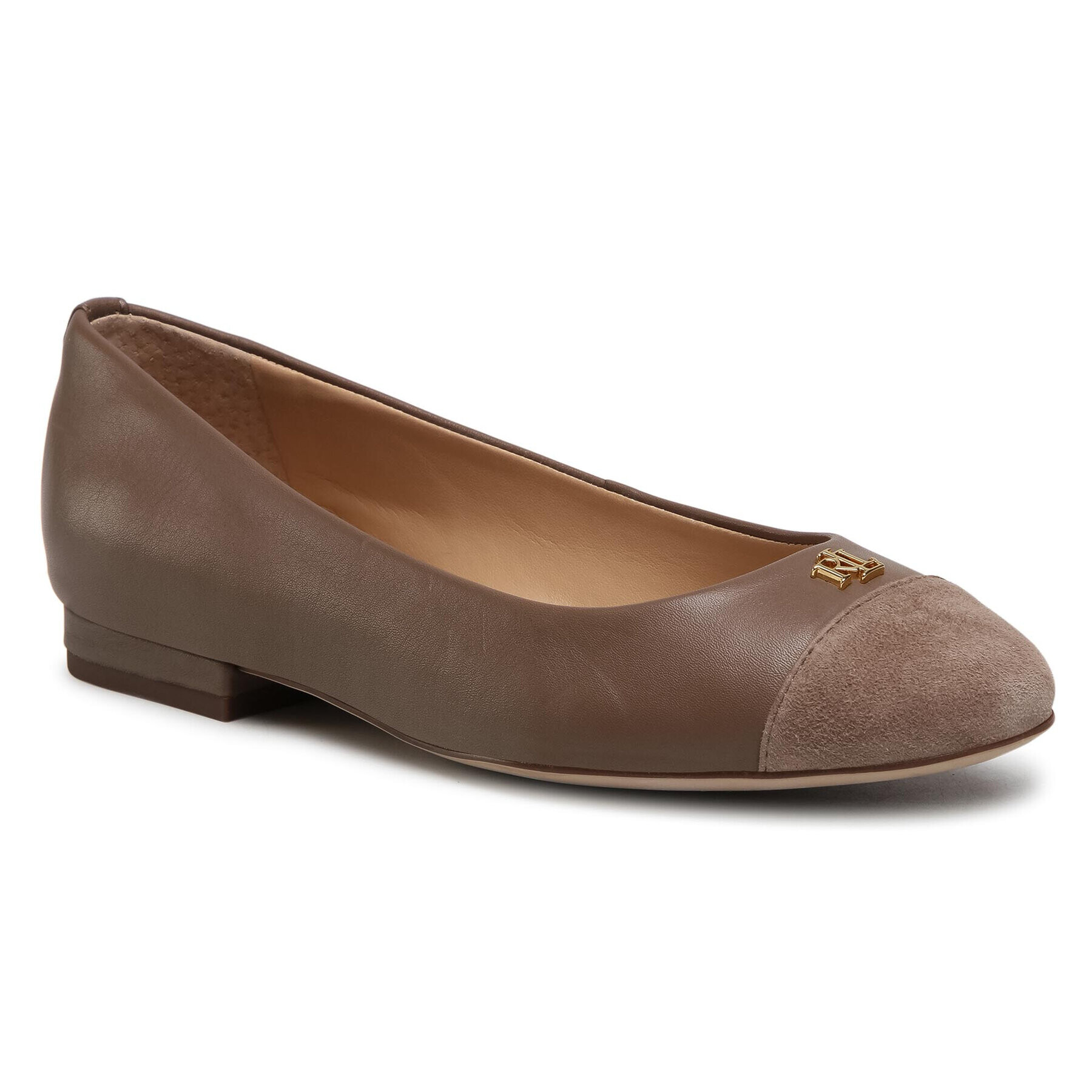 Lauren Ralph Lauren Балеринки Gaines 802828007004 Сив - Pepit.bg