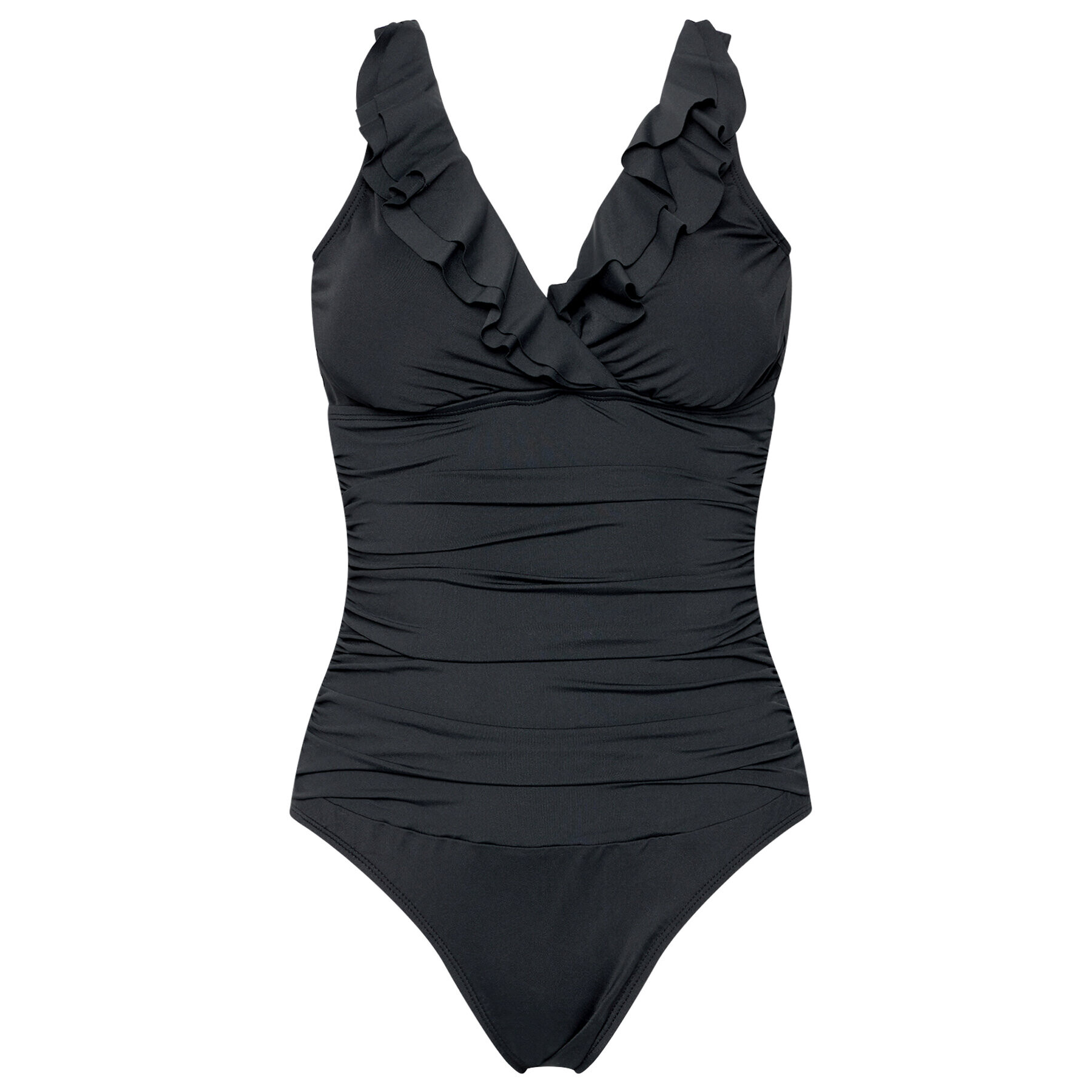 Lauren Ralph Lauren Бански костюм LR7DB10E Черен - Pepit.bg