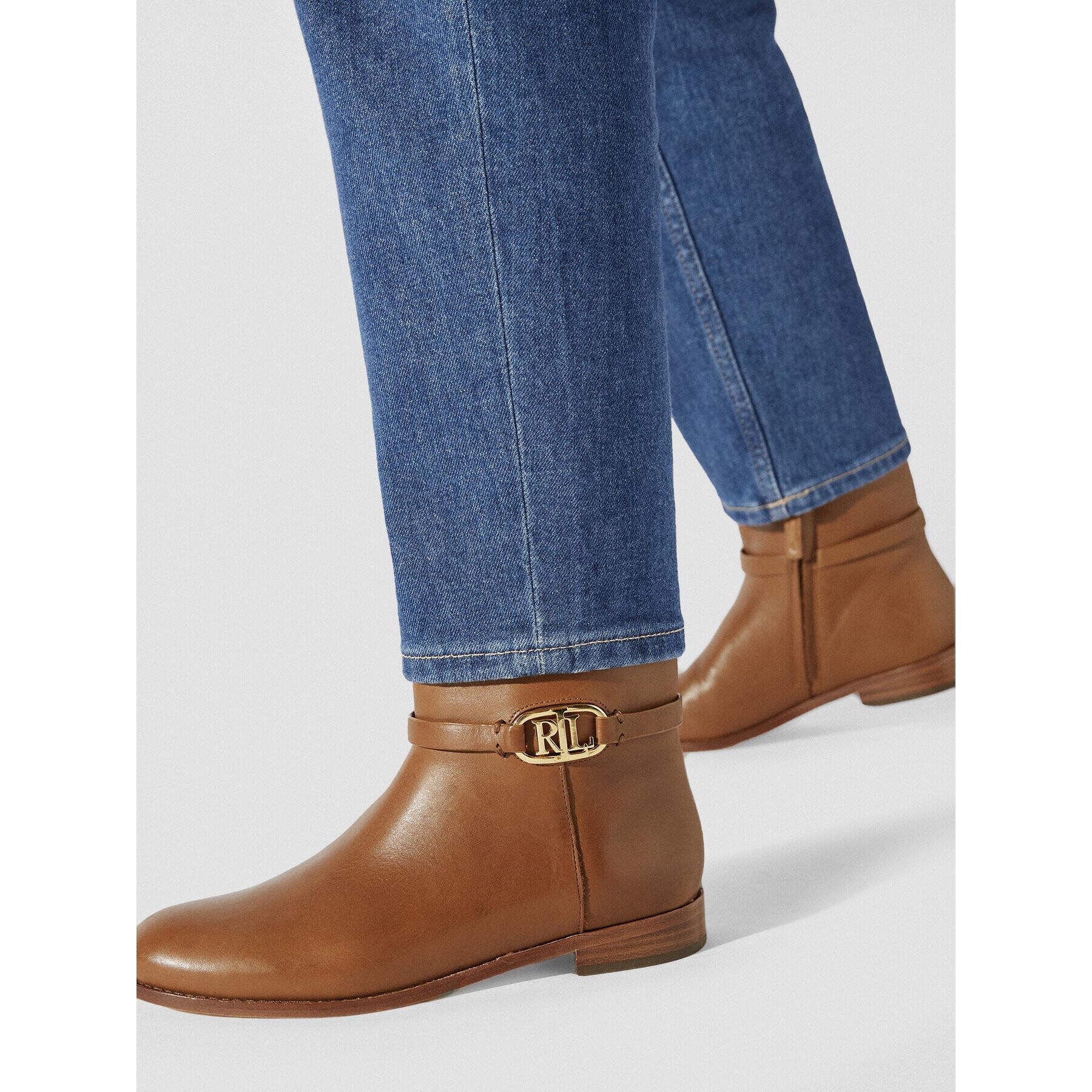 Lauren Ralph Lauren Боти 802912273002 Кафяв - Pepit.bg