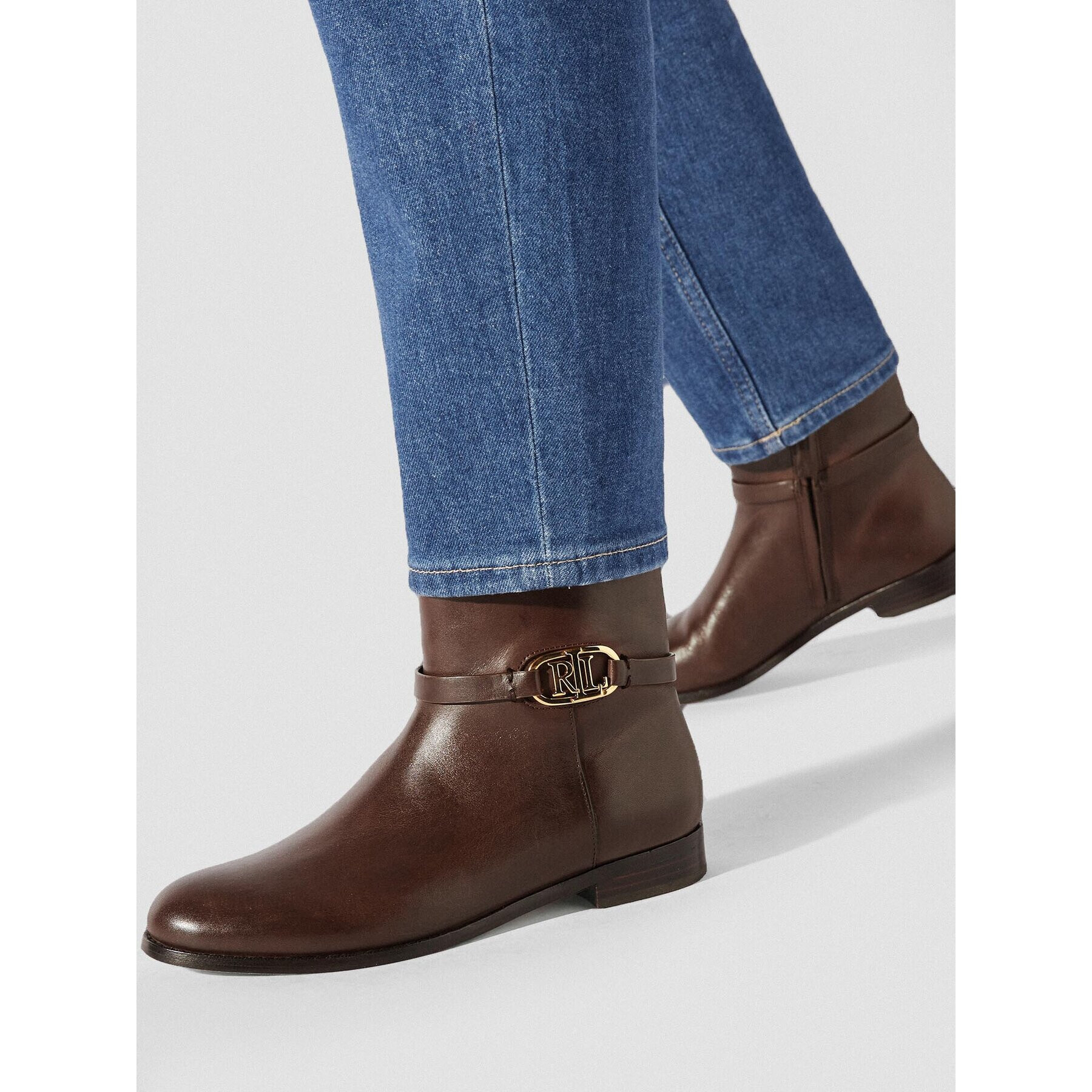 Lauren Ralph Lauren Боти 802912273003 Кафяв - Pepit.bg