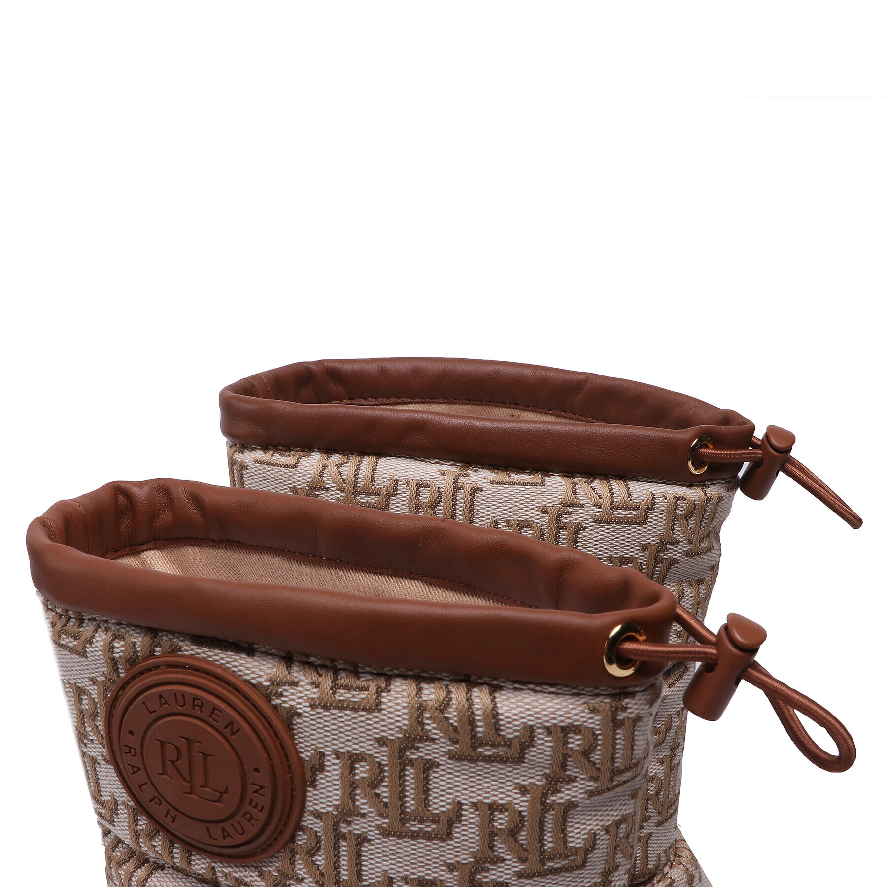 Lauren Ralph Lauren Боти Coree 802882382002 Бежов - Pepit.bg