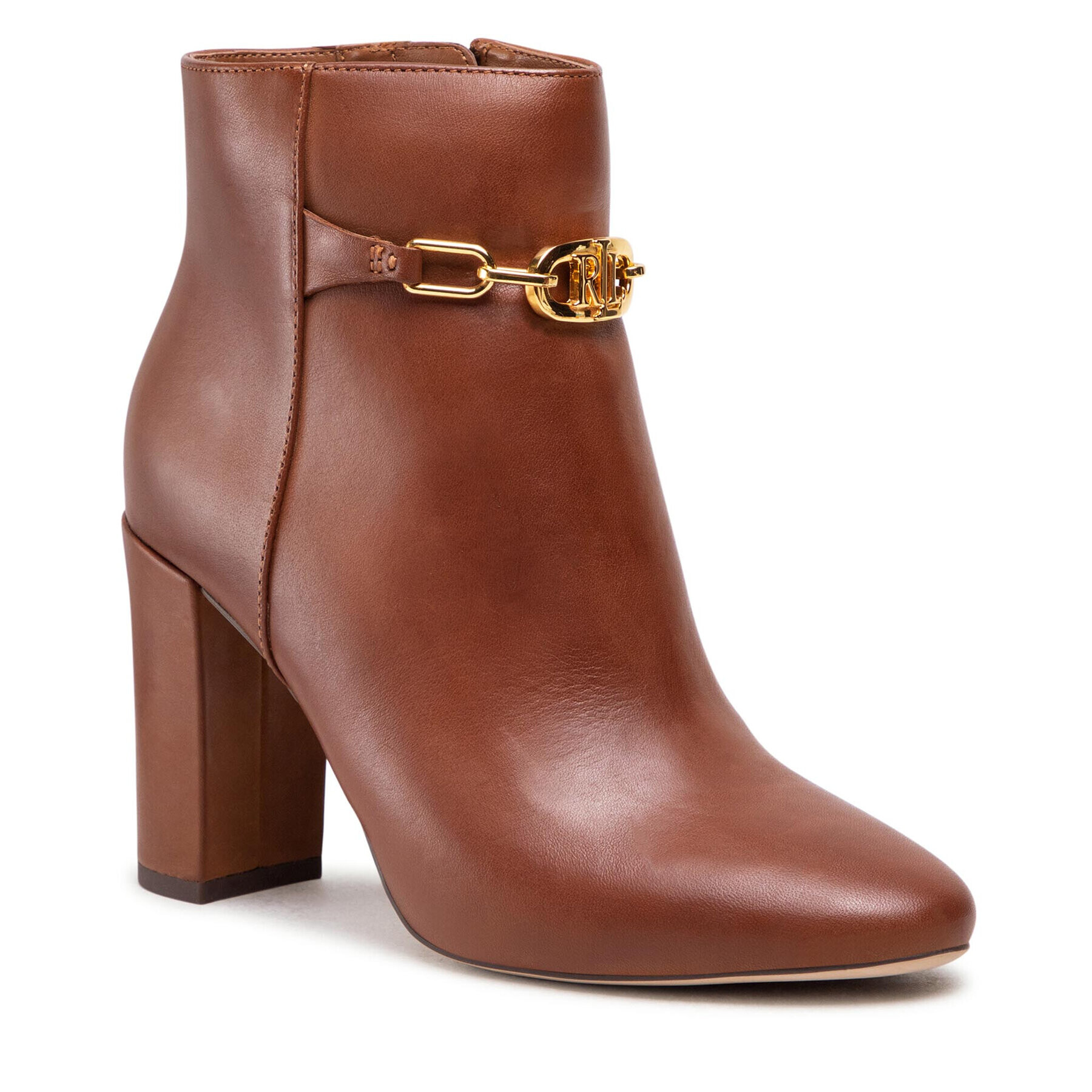 Lauren Ralph Lauren Боти Meredith 802837696002 Кафяв - Pepit.bg
