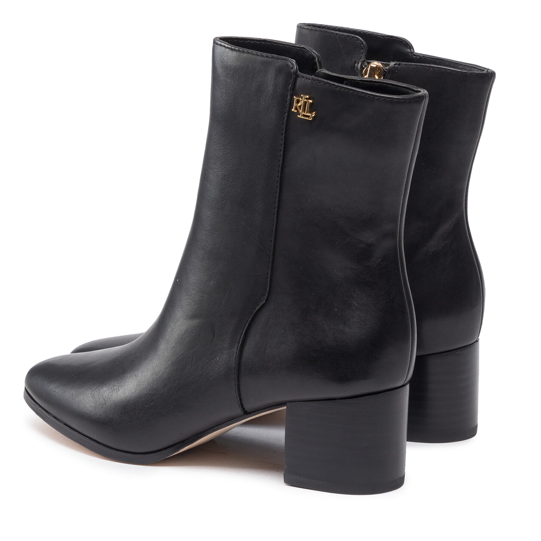 Lauren Ralph Lauren Боти Wendey 802871302001 Черен - Pepit.bg