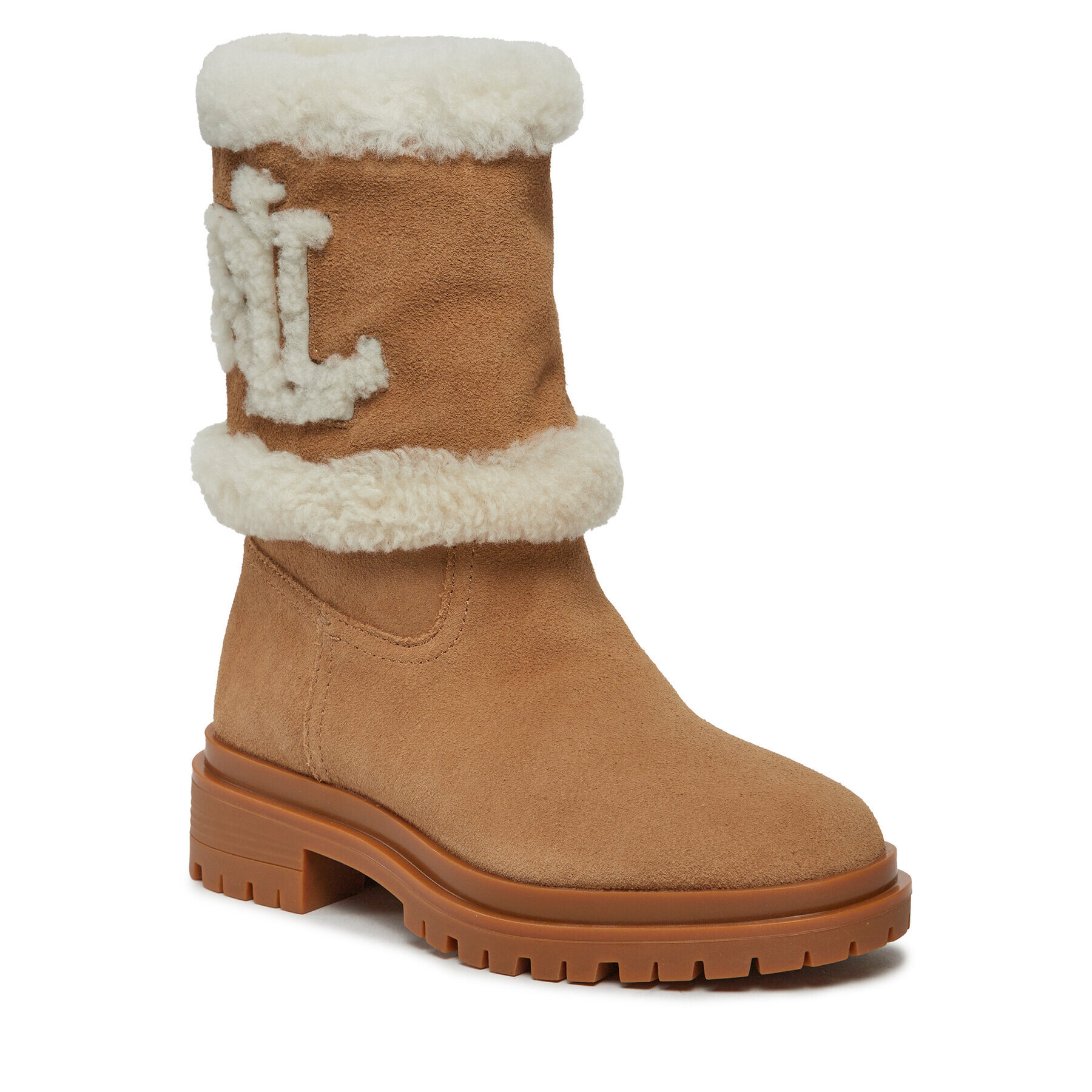 Lauren Ralph Lauren Ботуши 802915440001 Кафяв - Pepit.bg