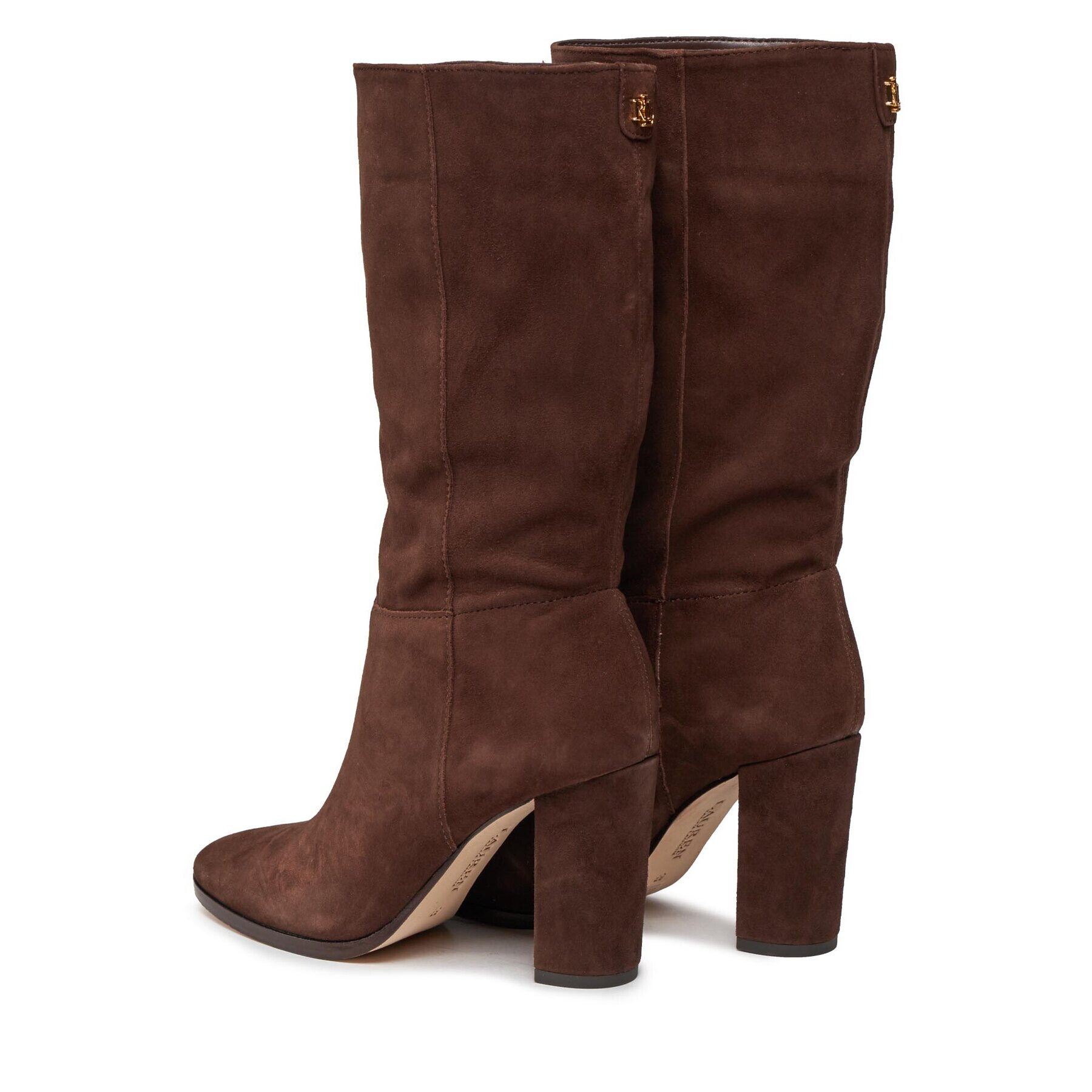 Lauren Ralph Lauren Ботуши 802917374002 Кафяв - Pepit.bg