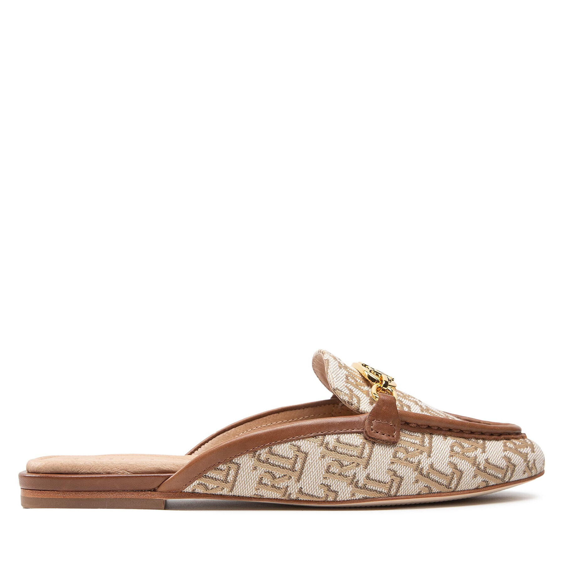 Lauren Ralph Lauren Чехли Averi Mule 2 802871267002 Бежов - Pepit.bg