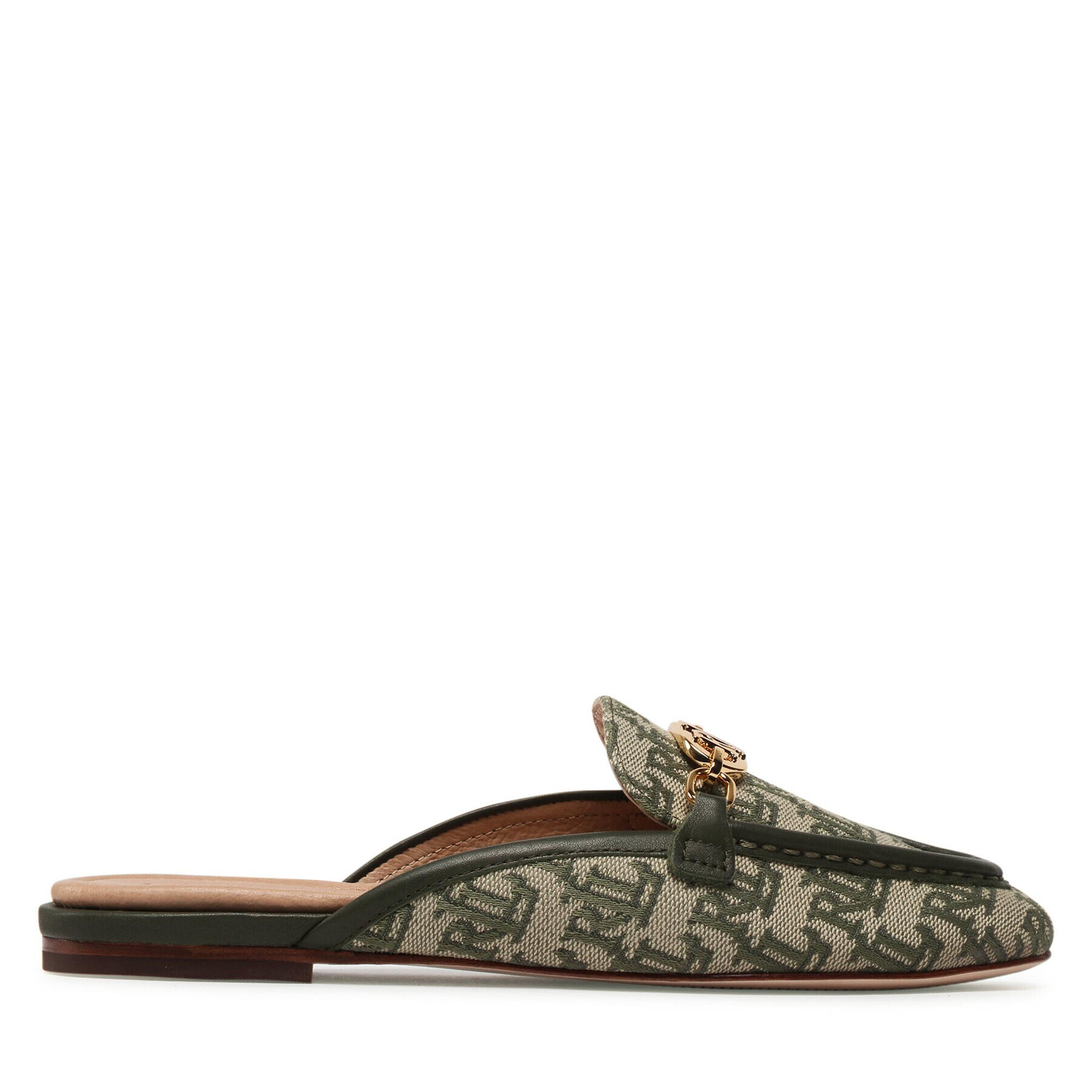 Lauren Ralph Lauren Чехли Averi Mule 2 802886468001 Зелен - Pepit.bg