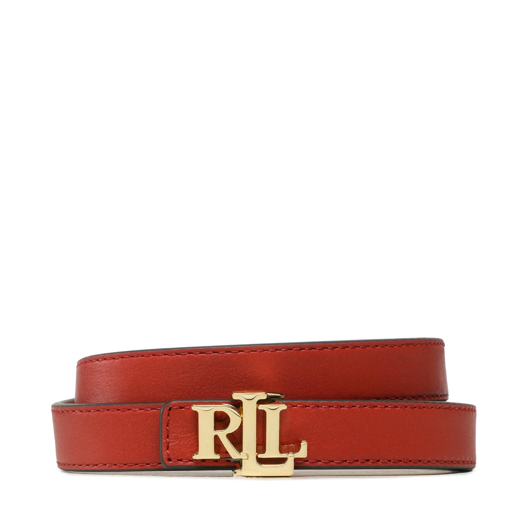 Lauren Ralph Lauren Дамски колан 412883715005 Червен - Pepit.bg