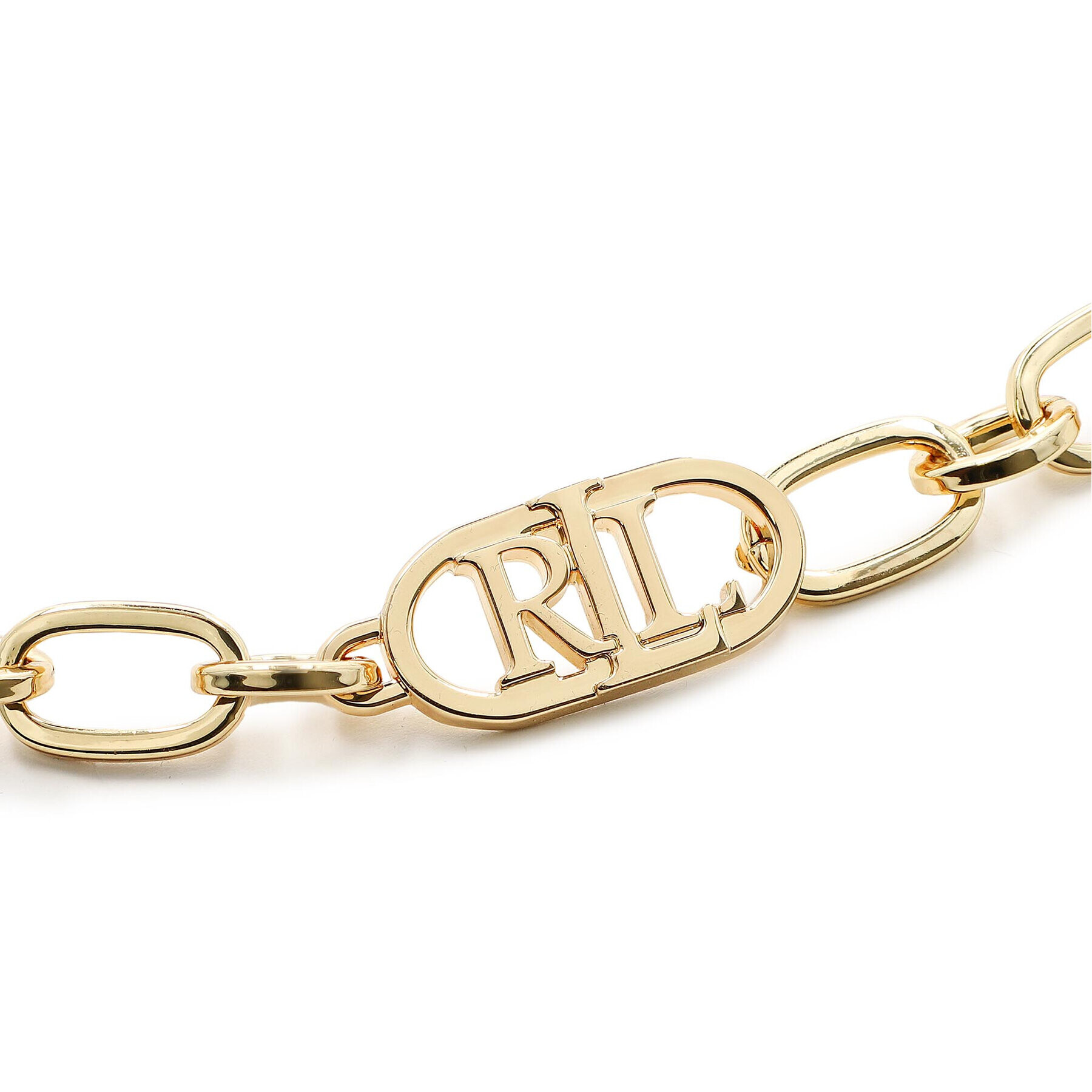 Lauren Ralph Lauren Дамски колан Logo Chain 412855965001 Златист - Pepit.bg