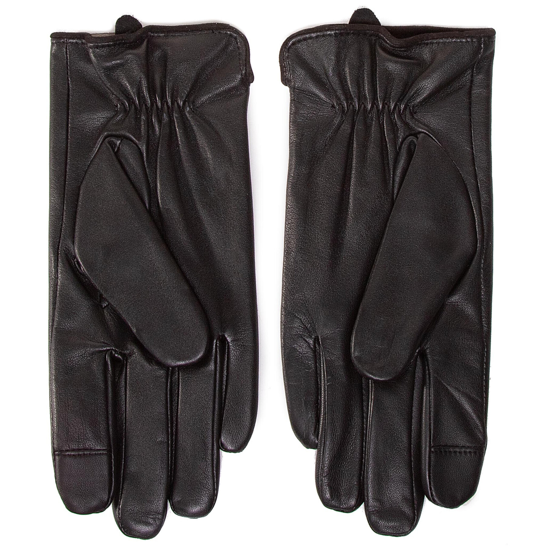 Lauren Ralph Lauren Дамски ръкавици Lth Whipstitch Glove 454822999001 Черен - Pepit.bg