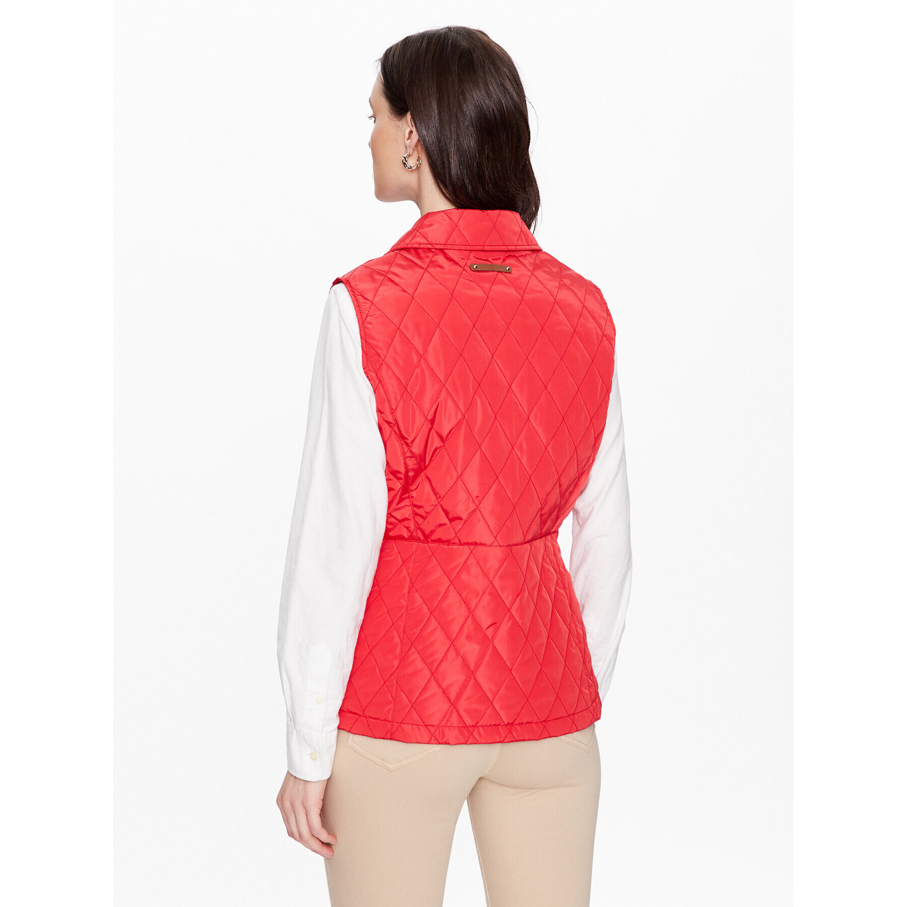 Lauren Ralph Lauren Елек 297905084001 Червен Regular Fit - Pepit.bg