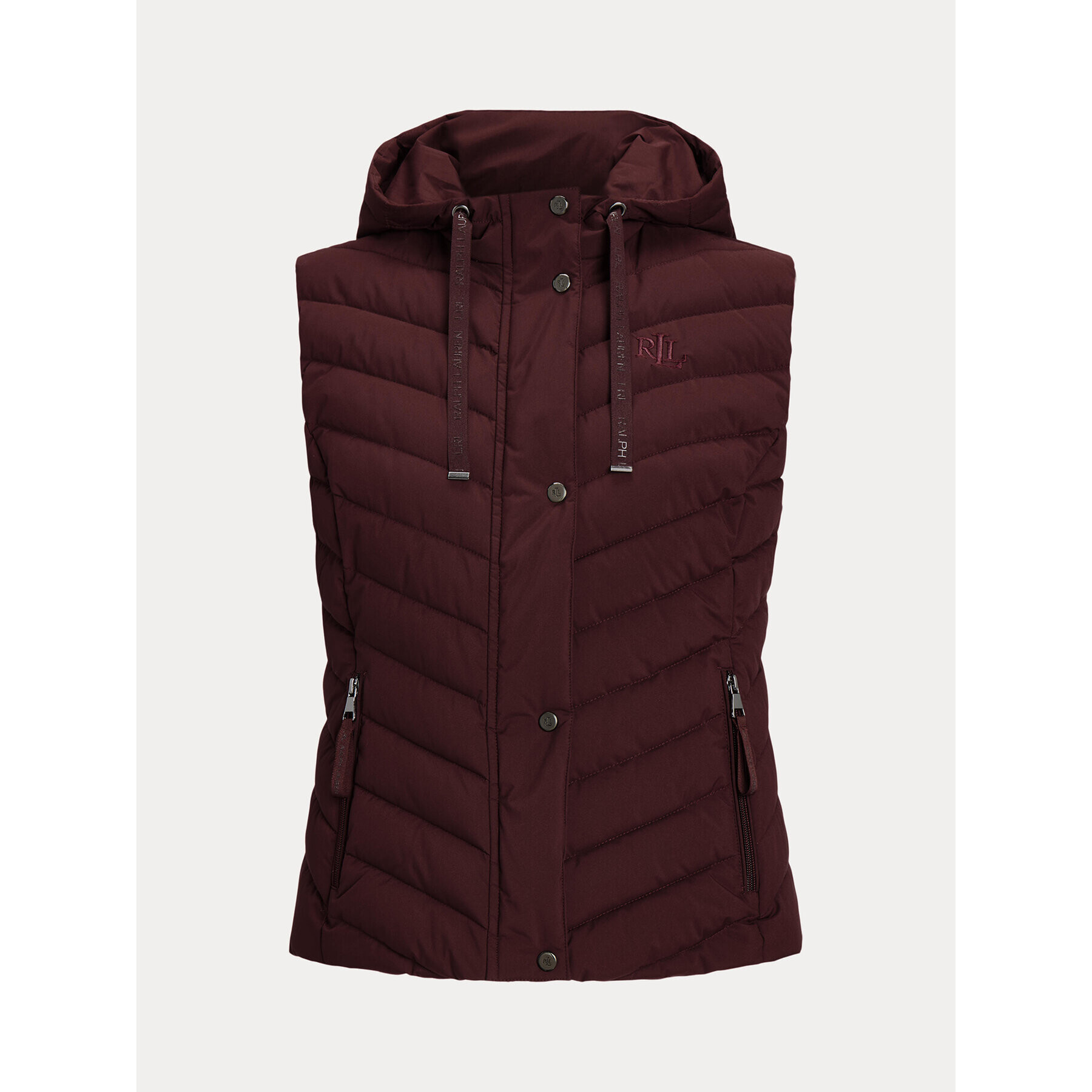 Lauren Ralph Lauren Елек 297918618002 Бордо Regular Fit - Pepit.bg