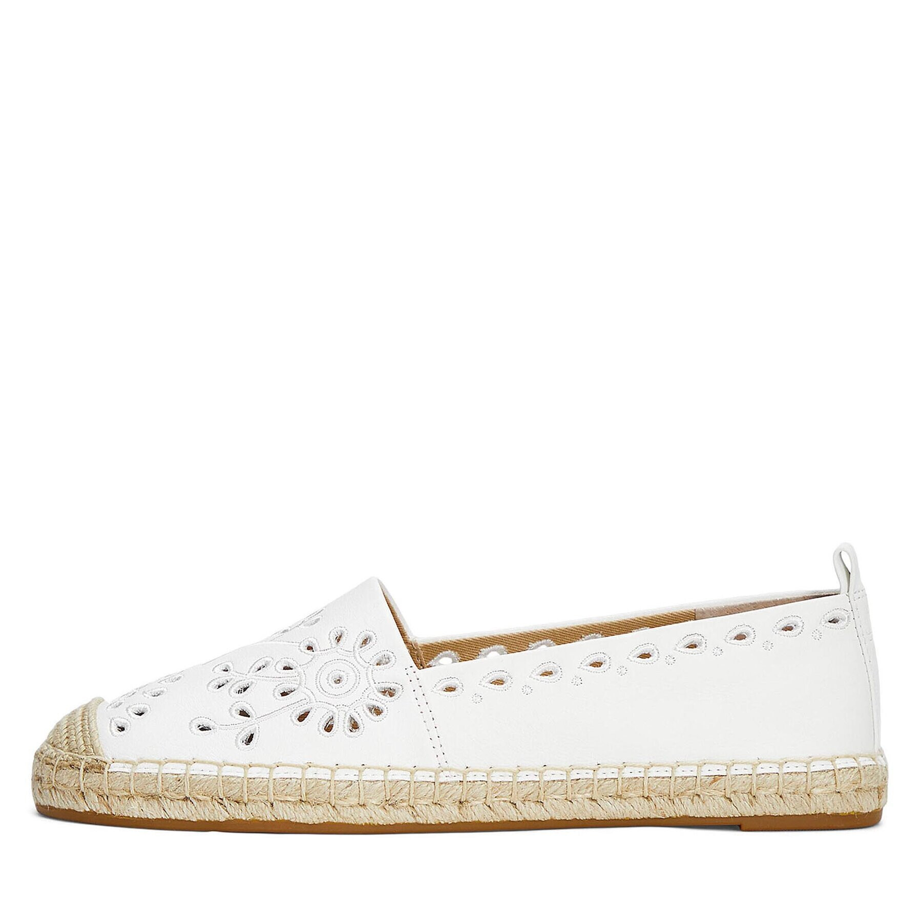 Lauren Ralph Lauren Еспадрили Espadrilles 802904429001 Бял - Pepit.bg