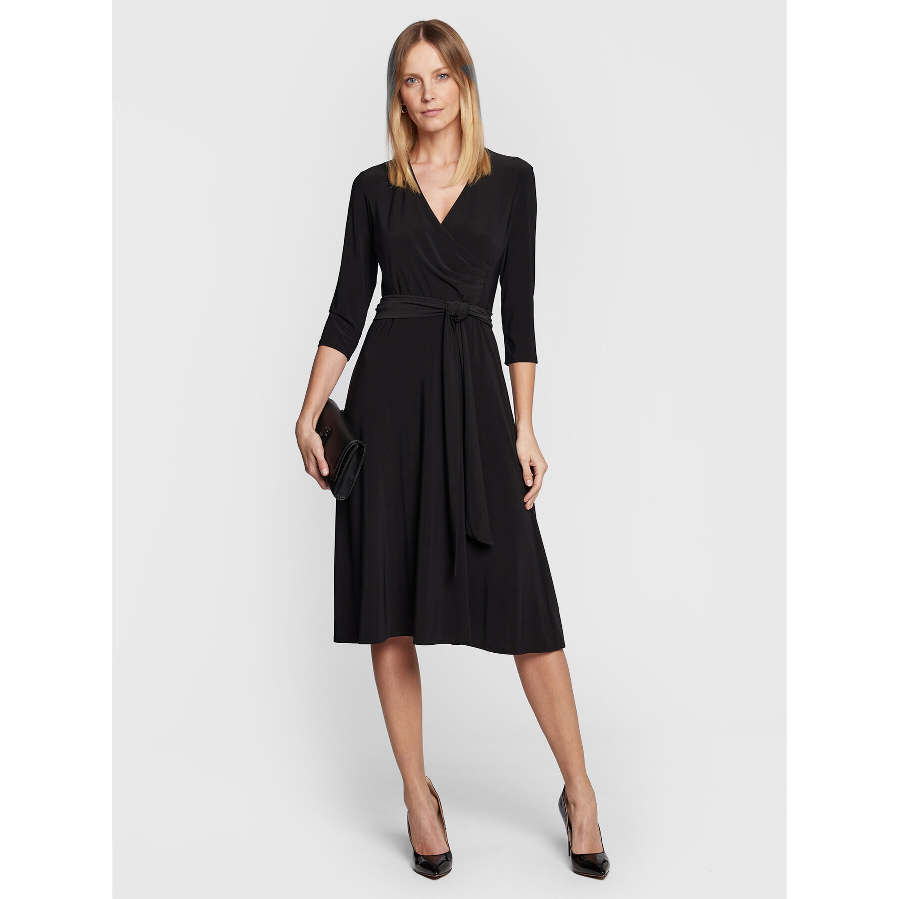 Lauren Ralph Lauren Ежедневна рокля 250769904 Черен Regular Fit - Pepit.bg