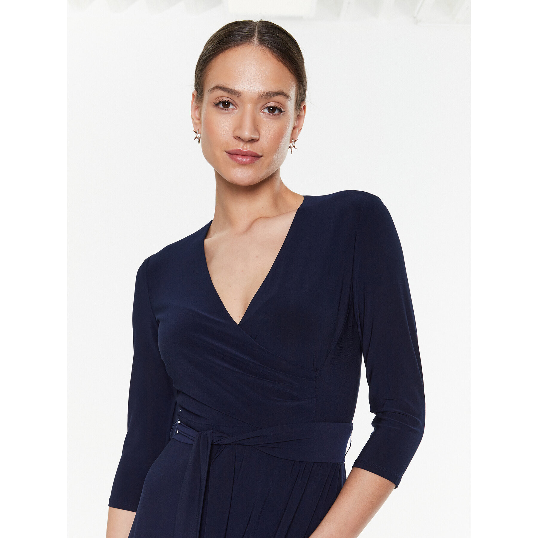 Lauren Ralph Lauren Ежедневна рокля 250769904002 Тъмносин Regular Fit - Pepit.bg