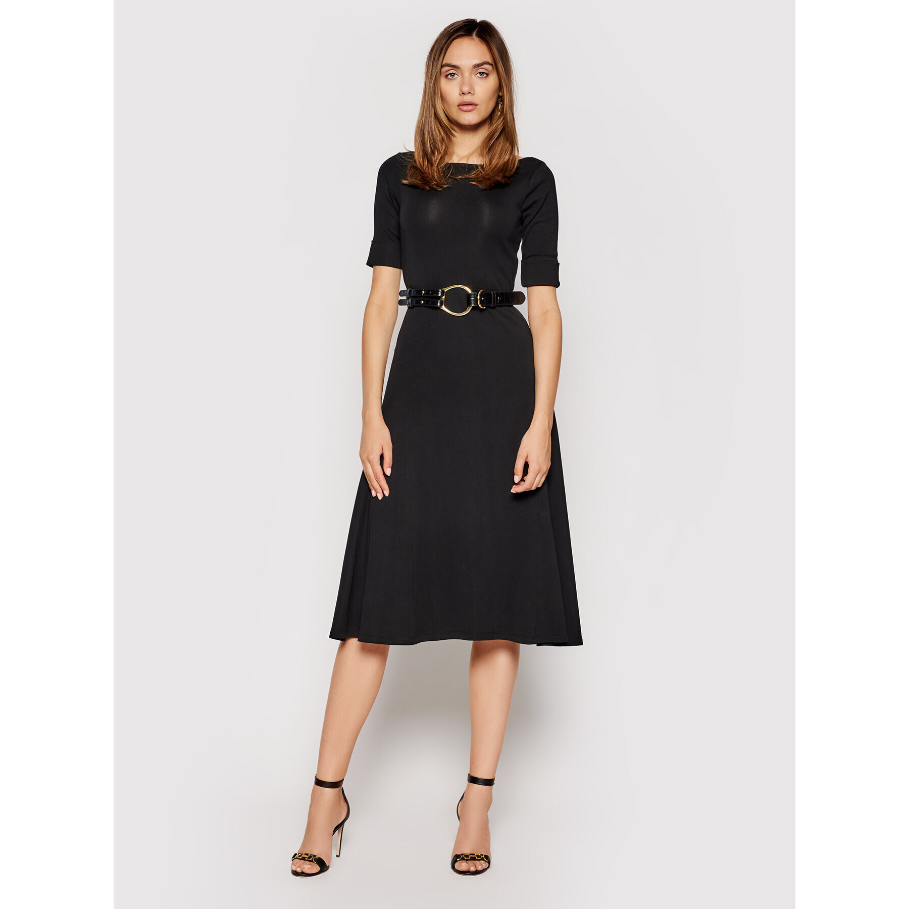 Lauren Ralph Lauren Ежедневна рокля 200769902001 Черен Regular Fit - Pepit.bg