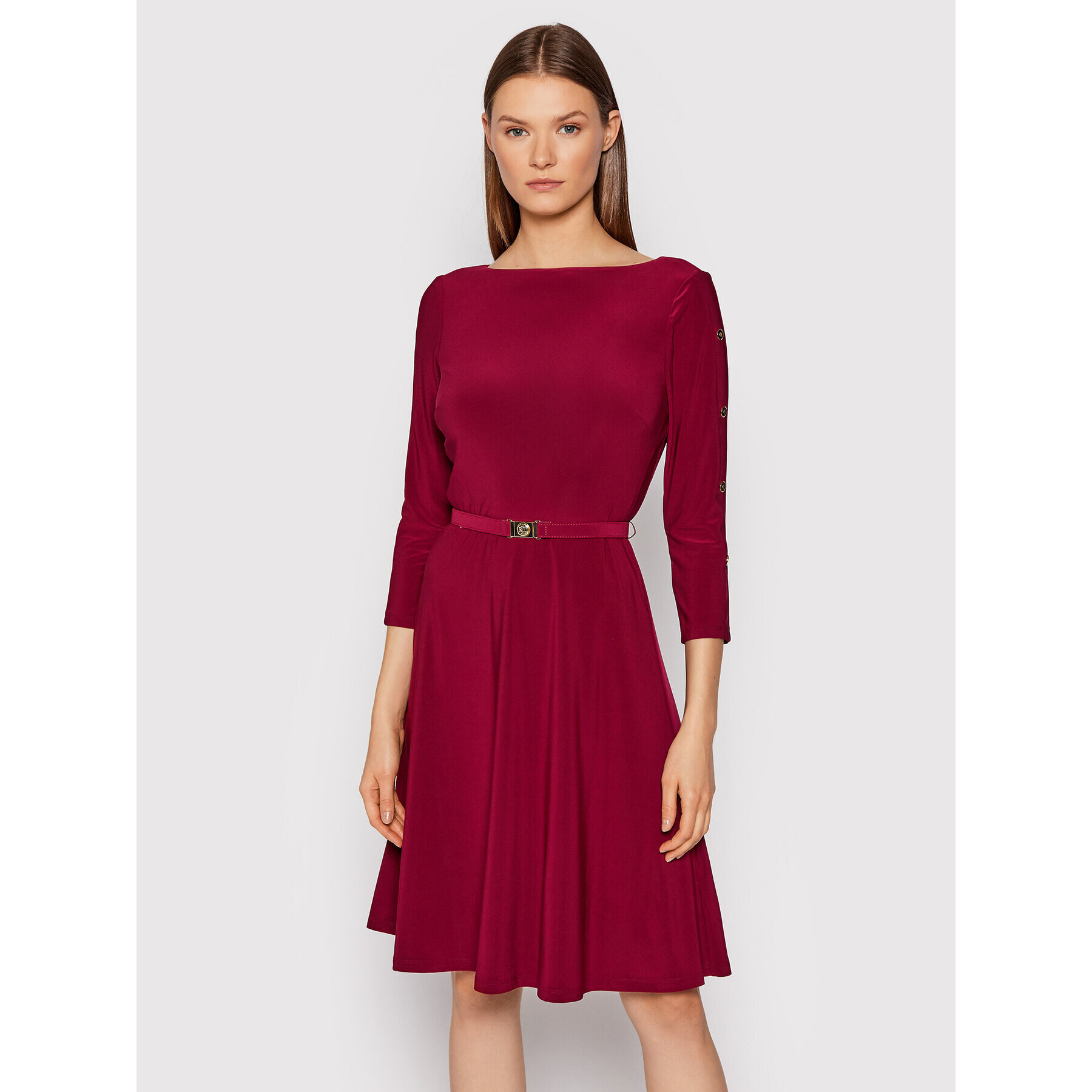 Lauren Ralph Lauren Ежедневна рокля 250827130003 Бордо Regular Fit - Pepit.bg