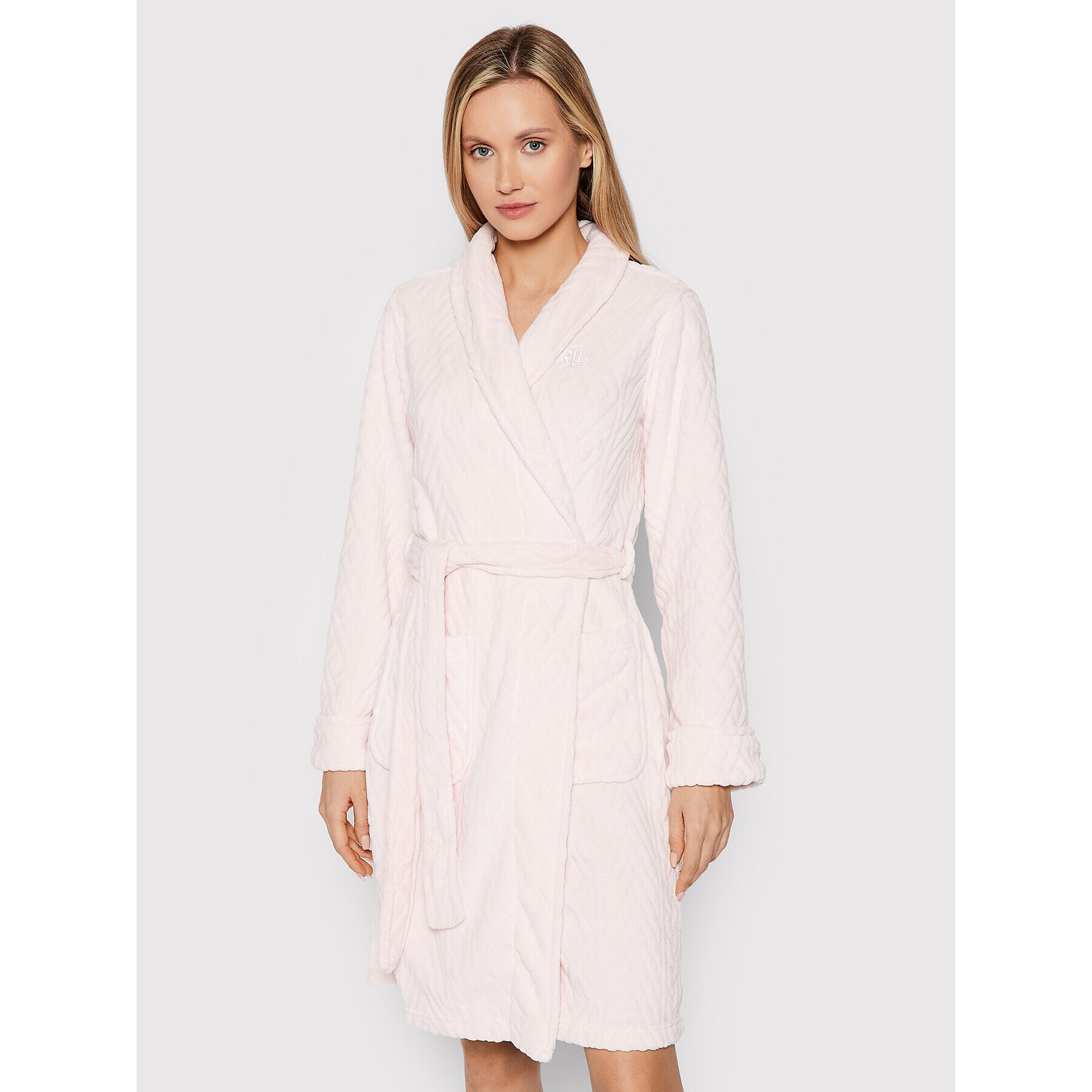 Lauren Ralph Lauren Халат ILN42111F Розов - Pepit.bg
