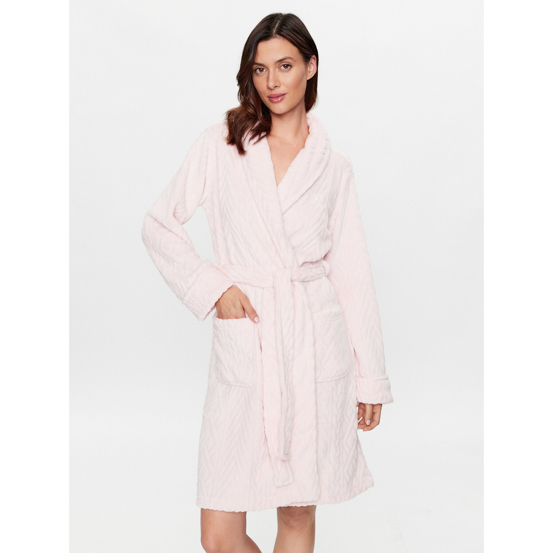 Lauren Ralph Lauren Халат ILN42275 Розов - Pepit.bg