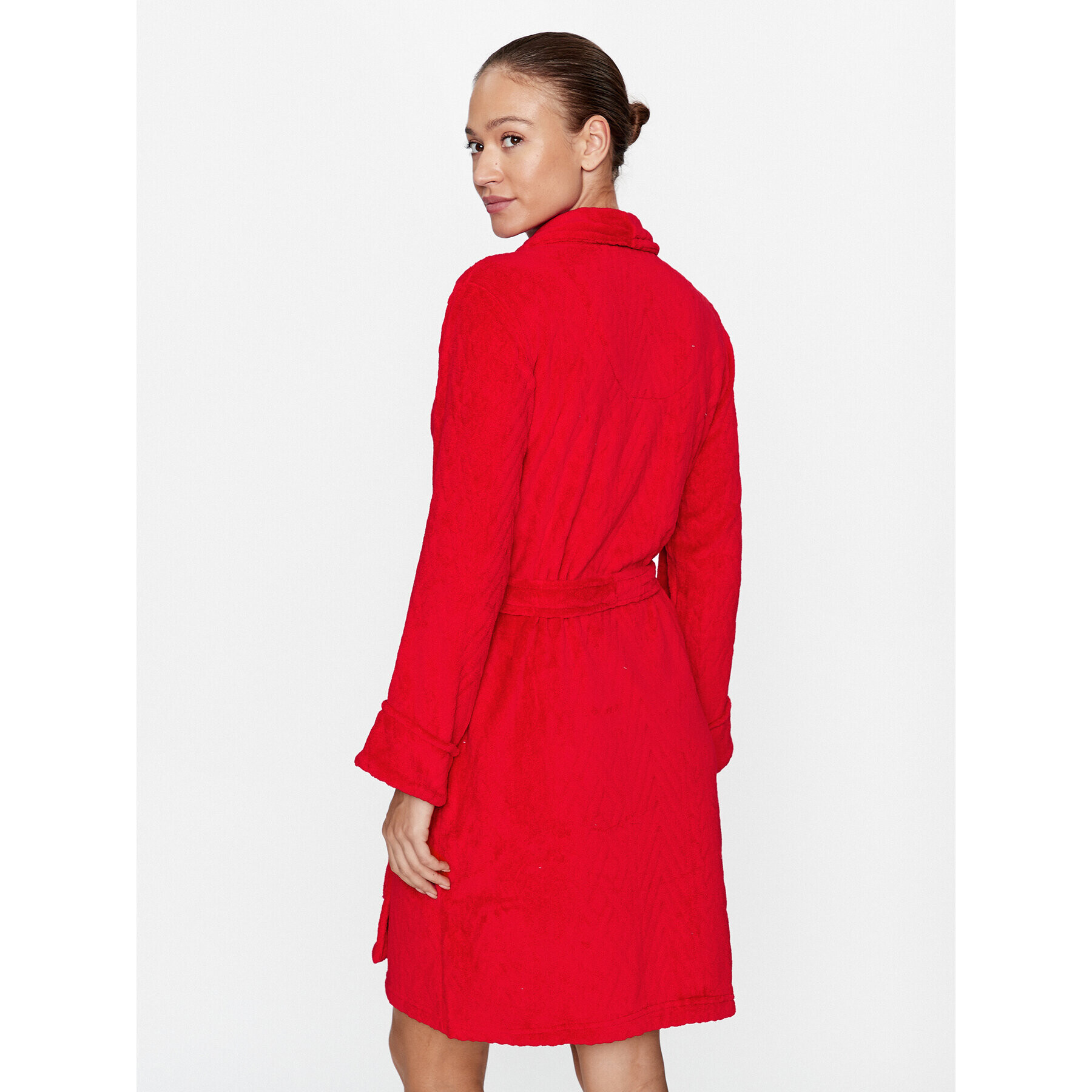 Lauren Ralph Lauren Халат ILN42275F Червен - Pepit.bg