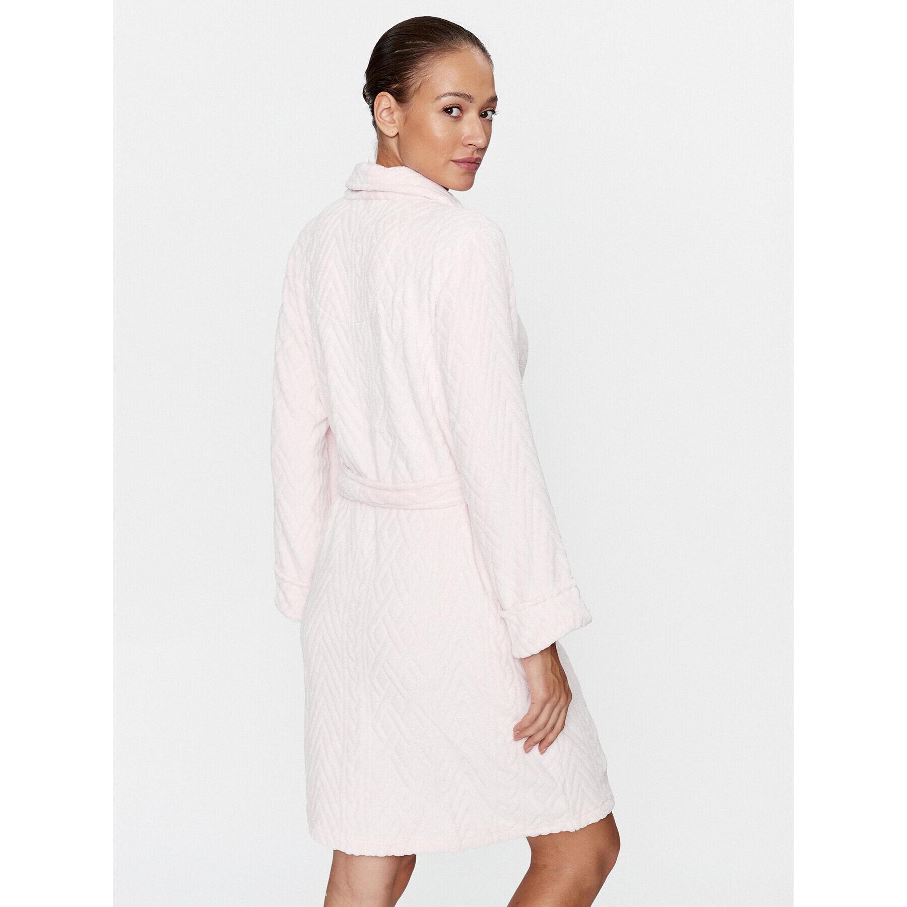 Lauren Ralph Lauren Халат ILN42275F Розов - Pepit.bg