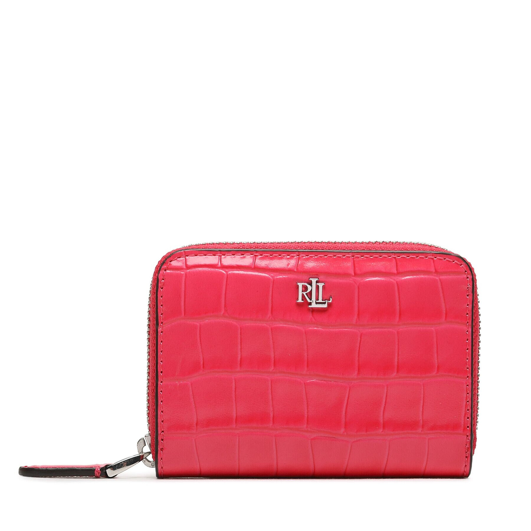 Lauren Ralph Lauren Малък дамски портфейл Sm Zip Wllet 432907273003 Розов - Pepit.bg