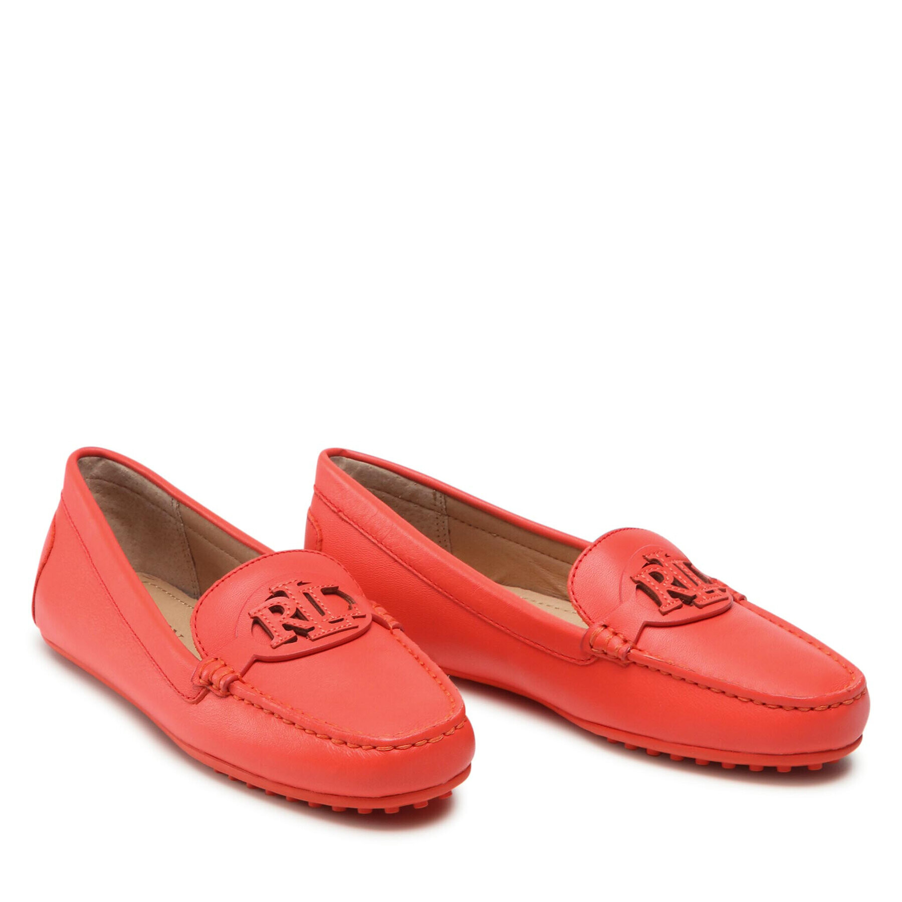 Lauren Ralph Lauren Мокасини Brynn 802860791002 Червен - Pepit.bg