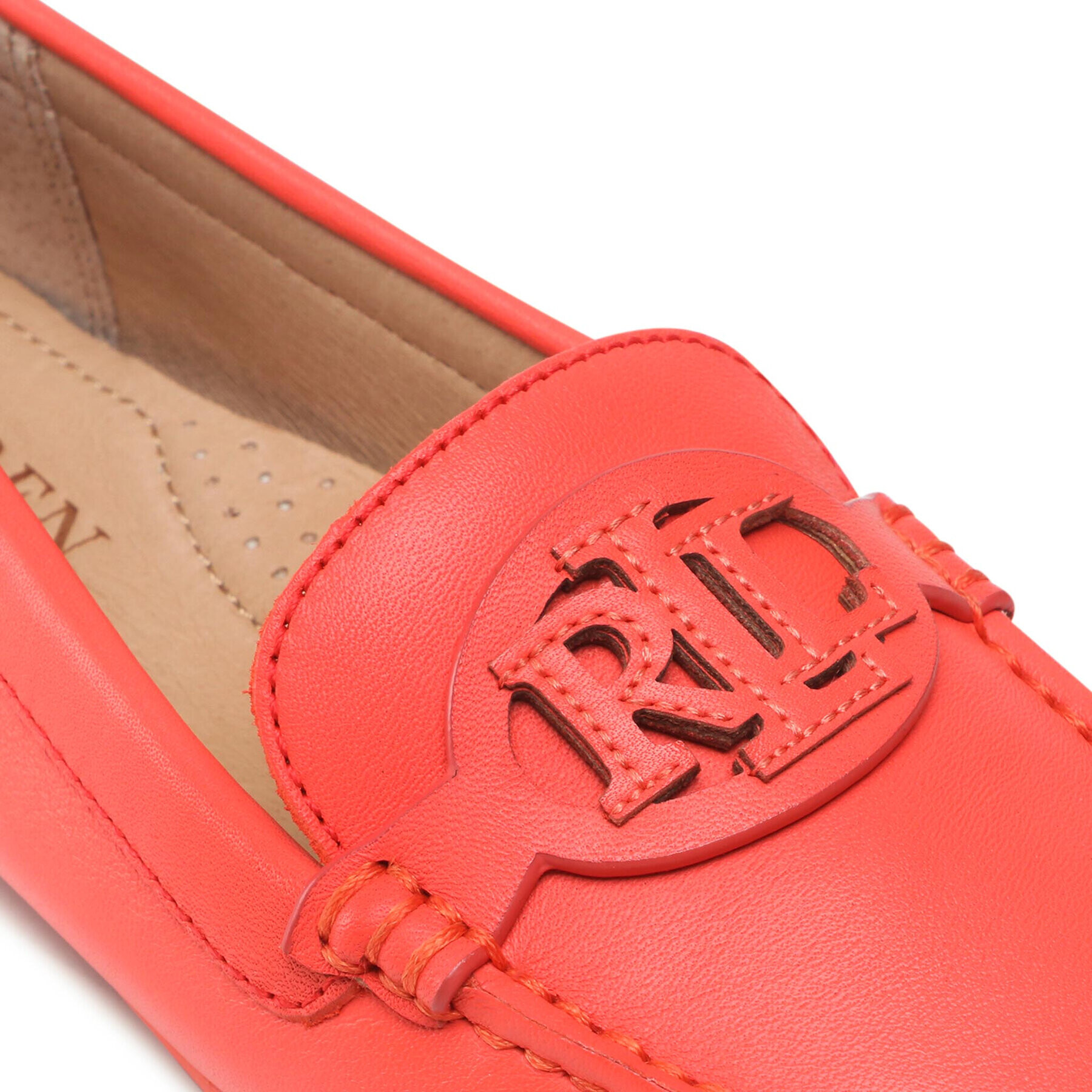 Lauren Ralph Lauren Мокасини Brynn 802860791002 Червен - Pepit.bg