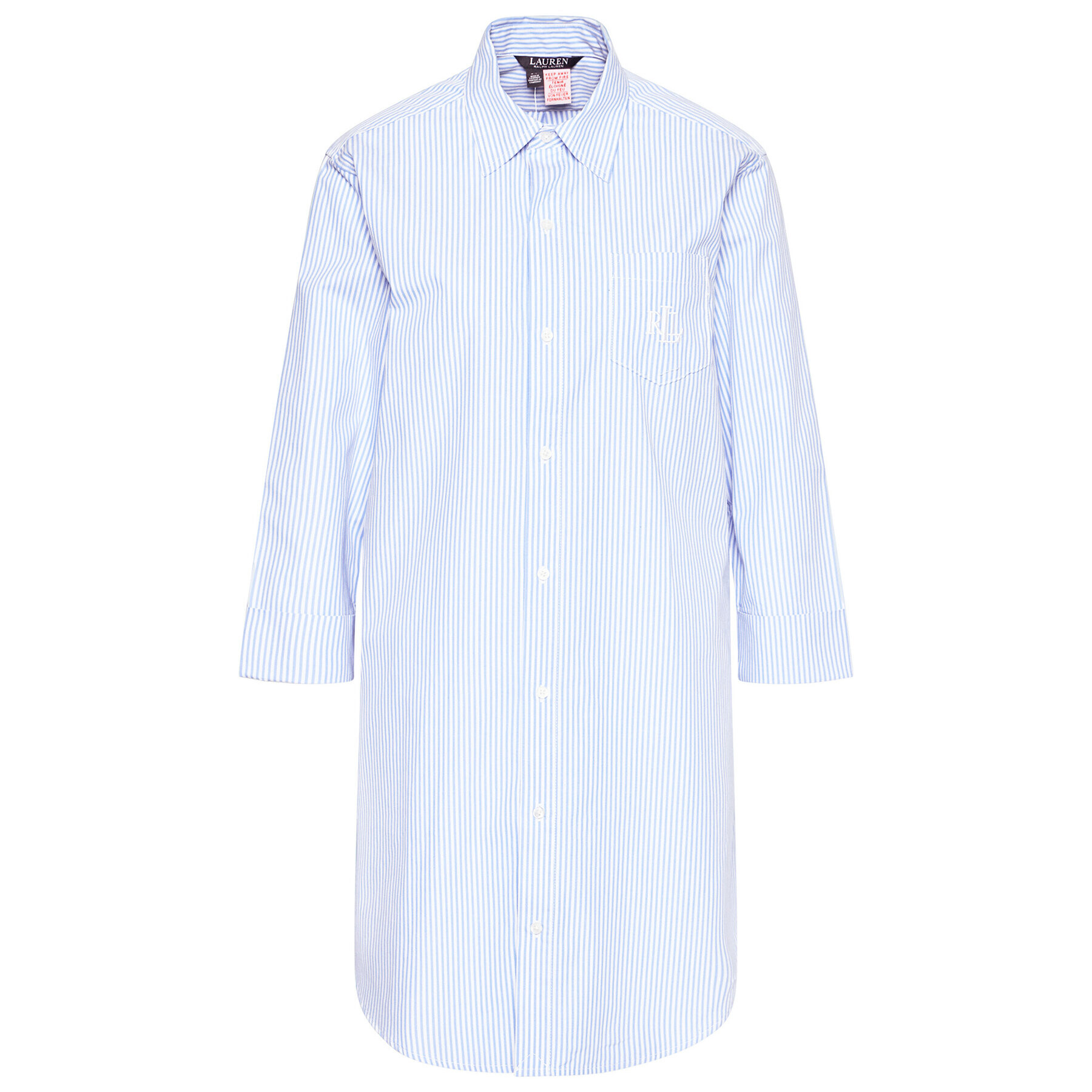 Lauren Ralph Lauren Нощница I815197 Син Regular Fit - Pepit.bg