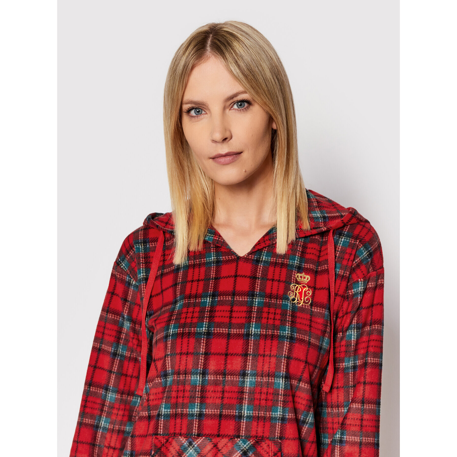 Lauren Ralph Lauren Нощница ILN02142 Червен Regular Fit - Pepit.bg