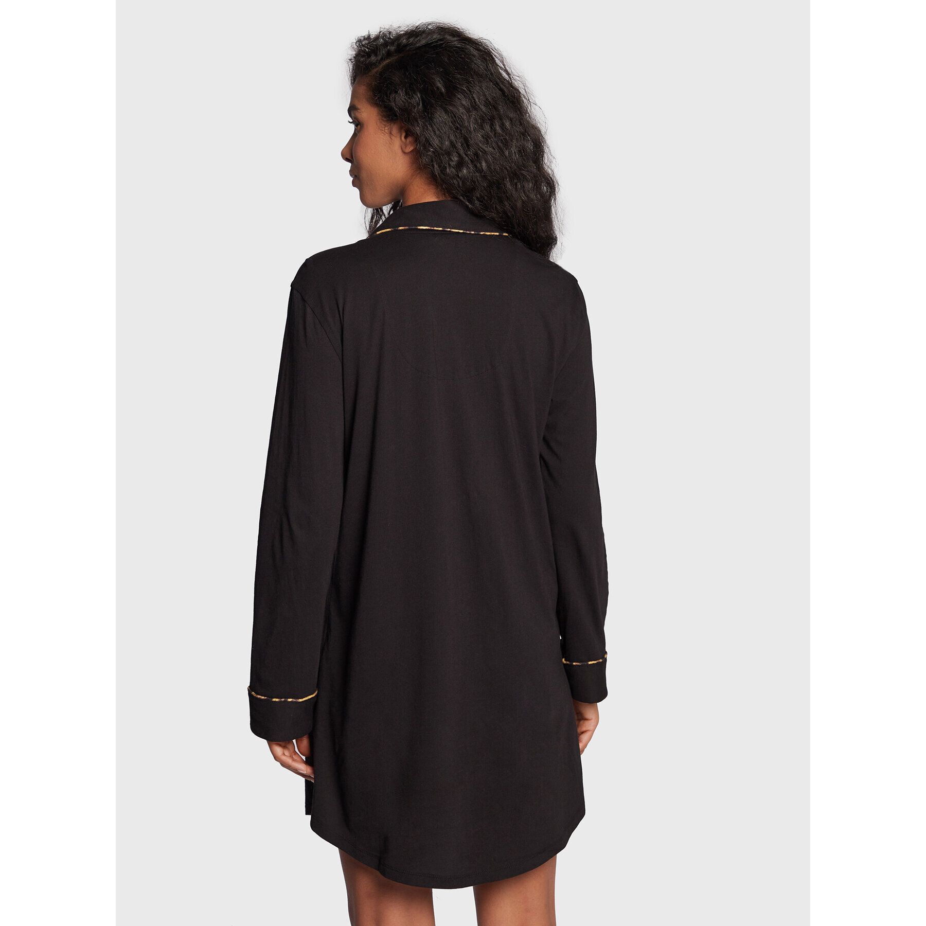 Lauren Ralph Lauren Нощница ILN32208 Черен Regular Fit - Pepit.bg