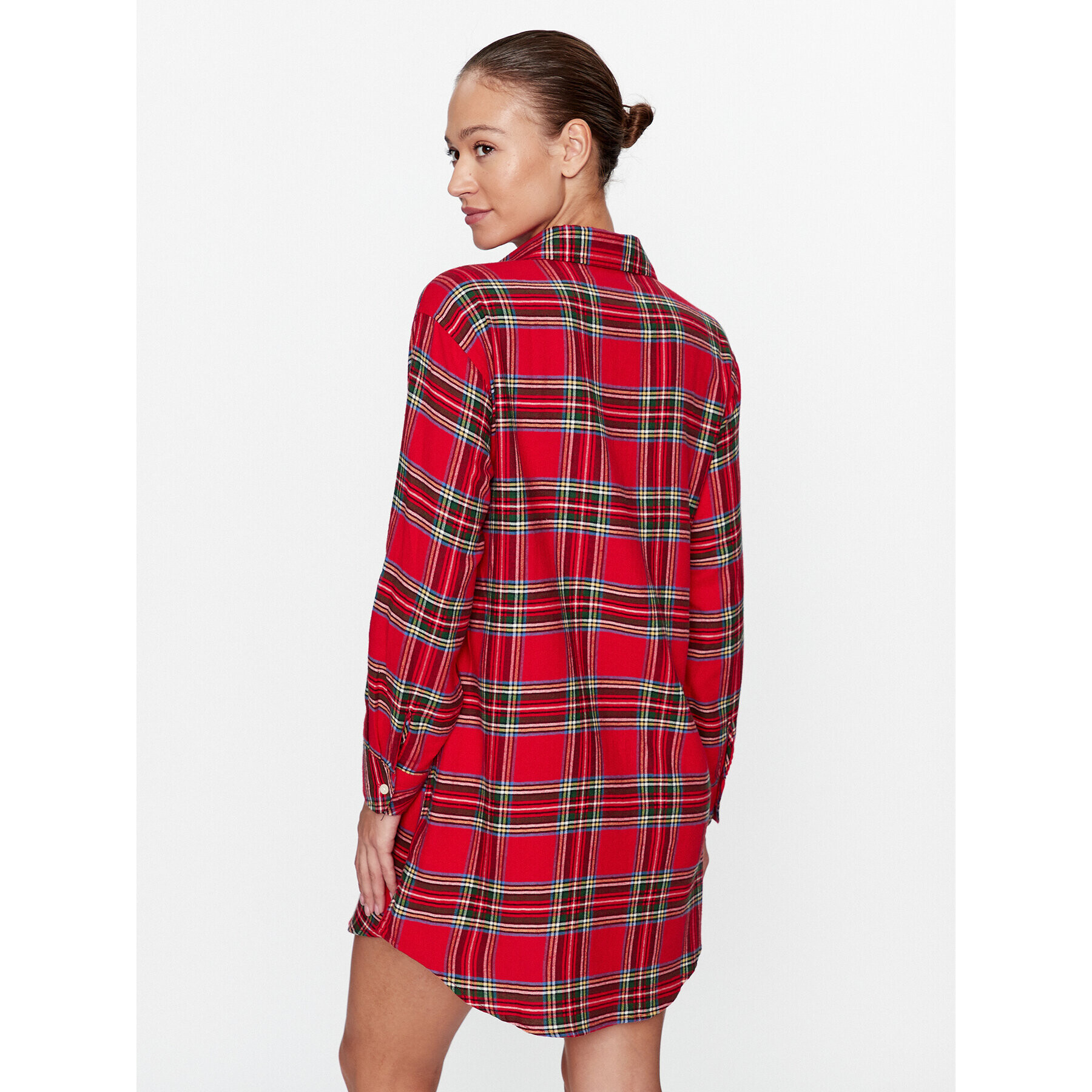 Lauren Ralph Lauren Нощница ILN32281 Червен Regular Fit - Pepit.bg