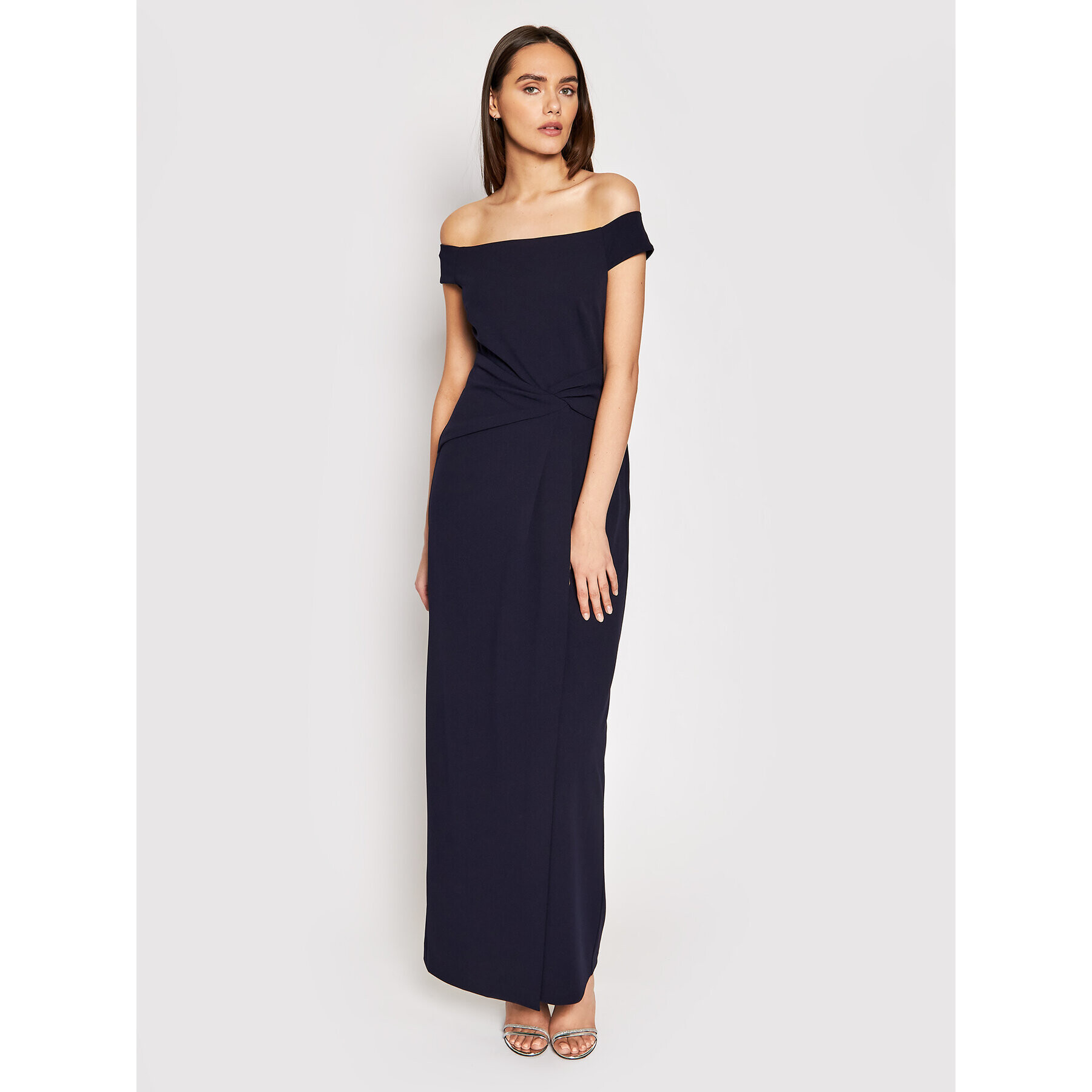 Lauren Ralph Lauren Официална рокля Long Gown 253770013002 Тъмносин Regular Fit - Pepit.bg