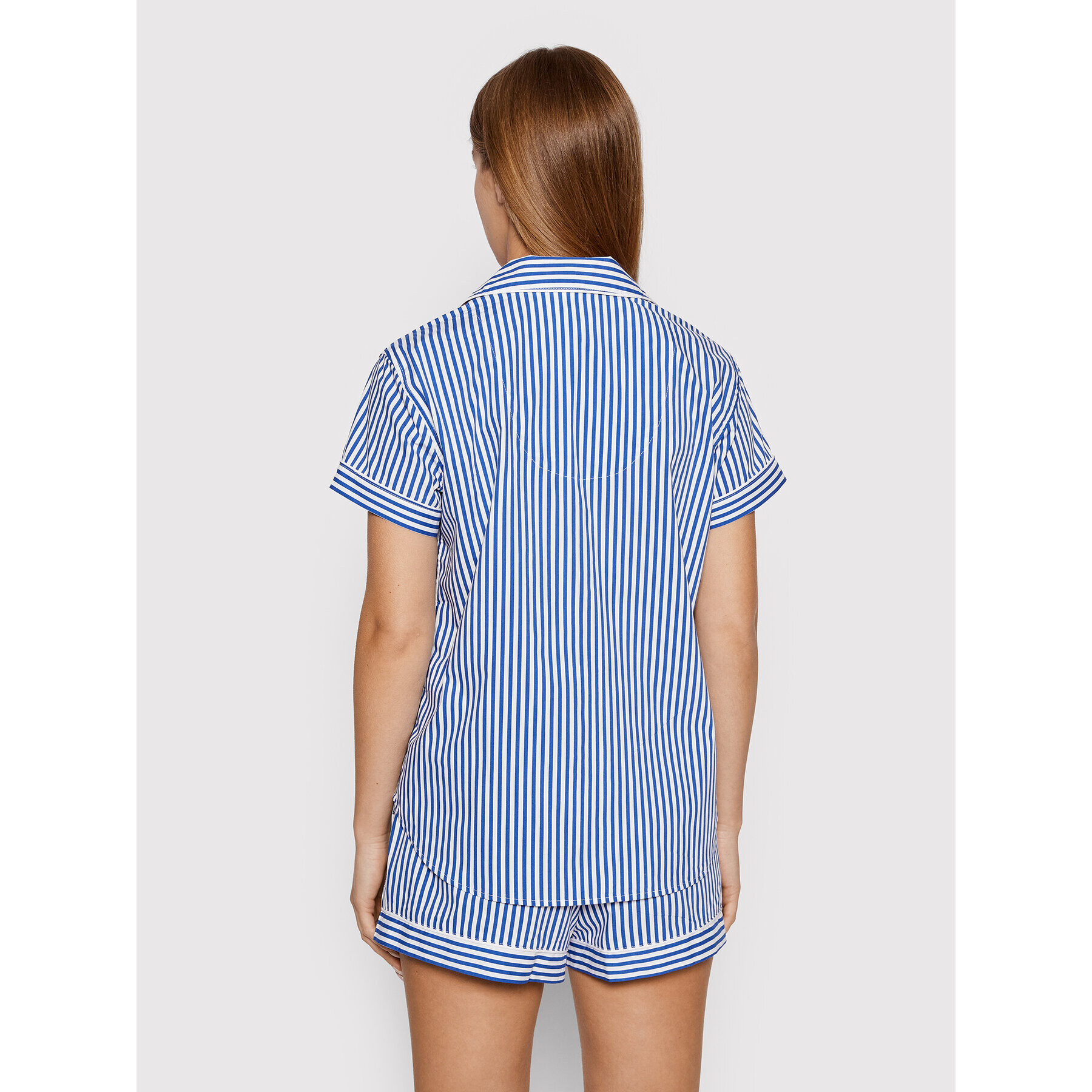 Lauren Ralph Lauren Пижама ILN12152 Син Regular Fit - Pepit.bg