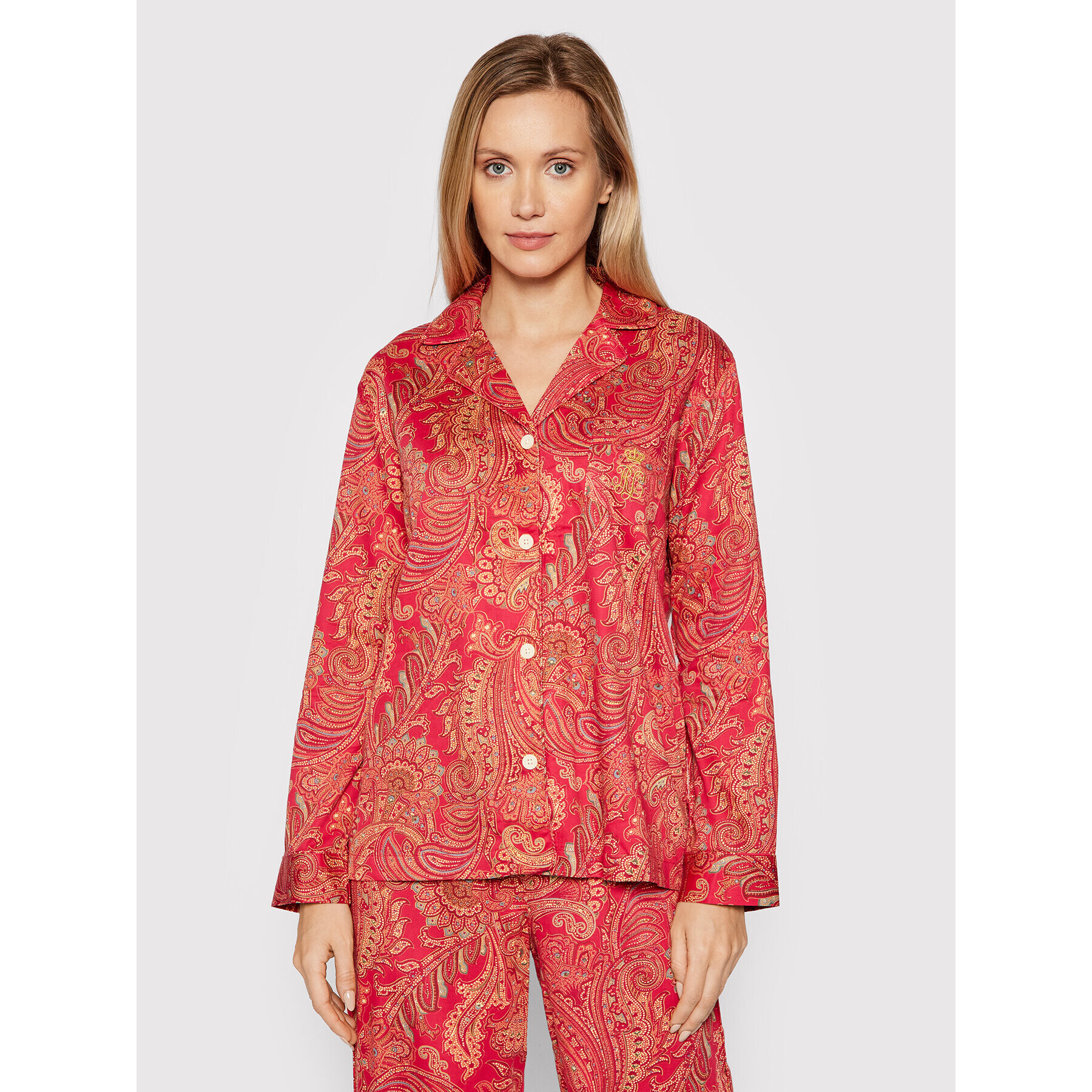 Lauren Ralph Lauren Пижама ILN92126F Червен - Pepit.bg