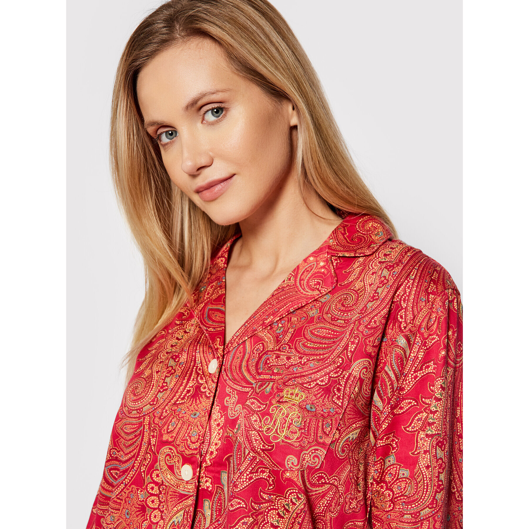 Lauren Ralph Lauren Пижама ILN92126F Червен - Pepit.bg