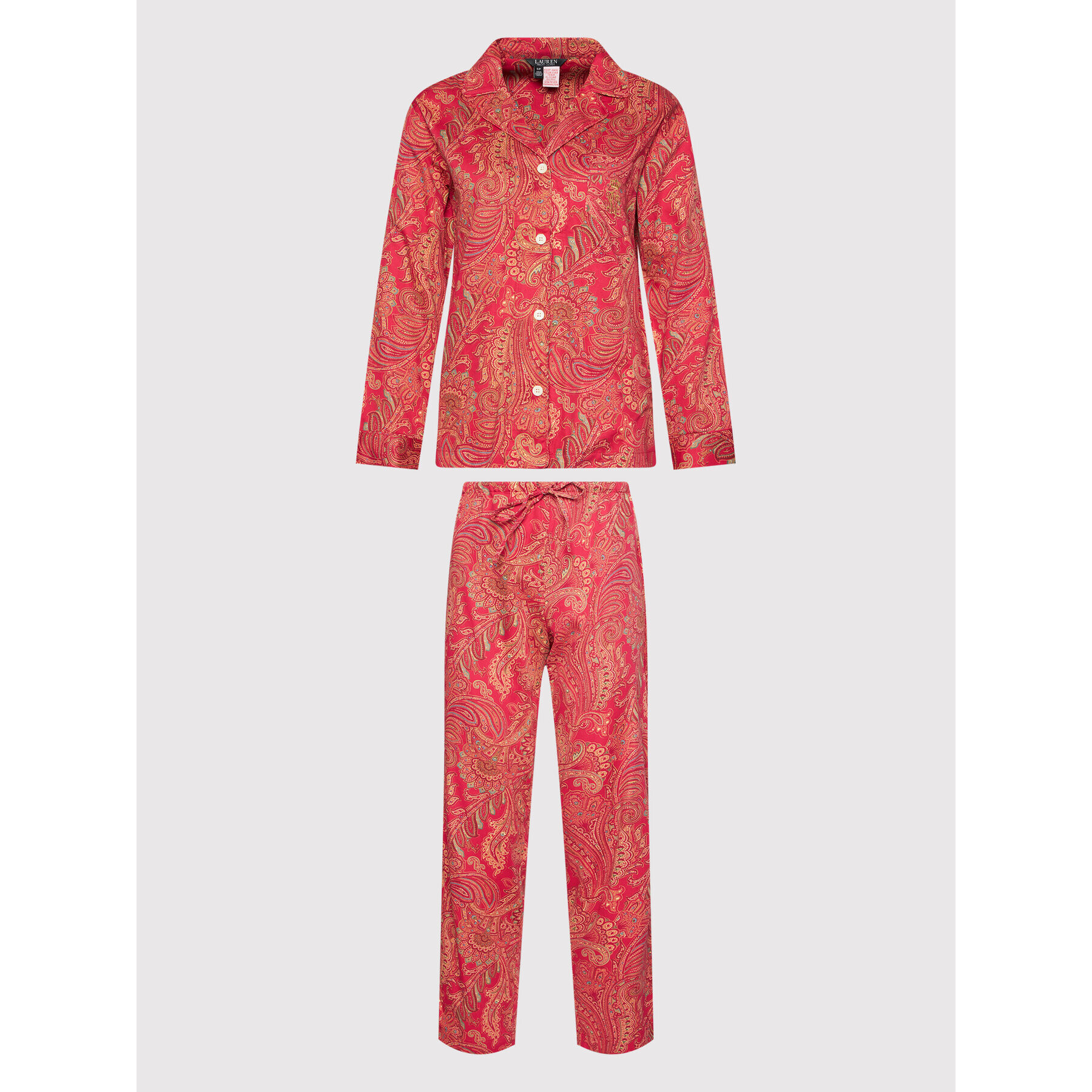 Lauren Ralph Lauren Пижама ILN92126F Червен - Pepit.bg