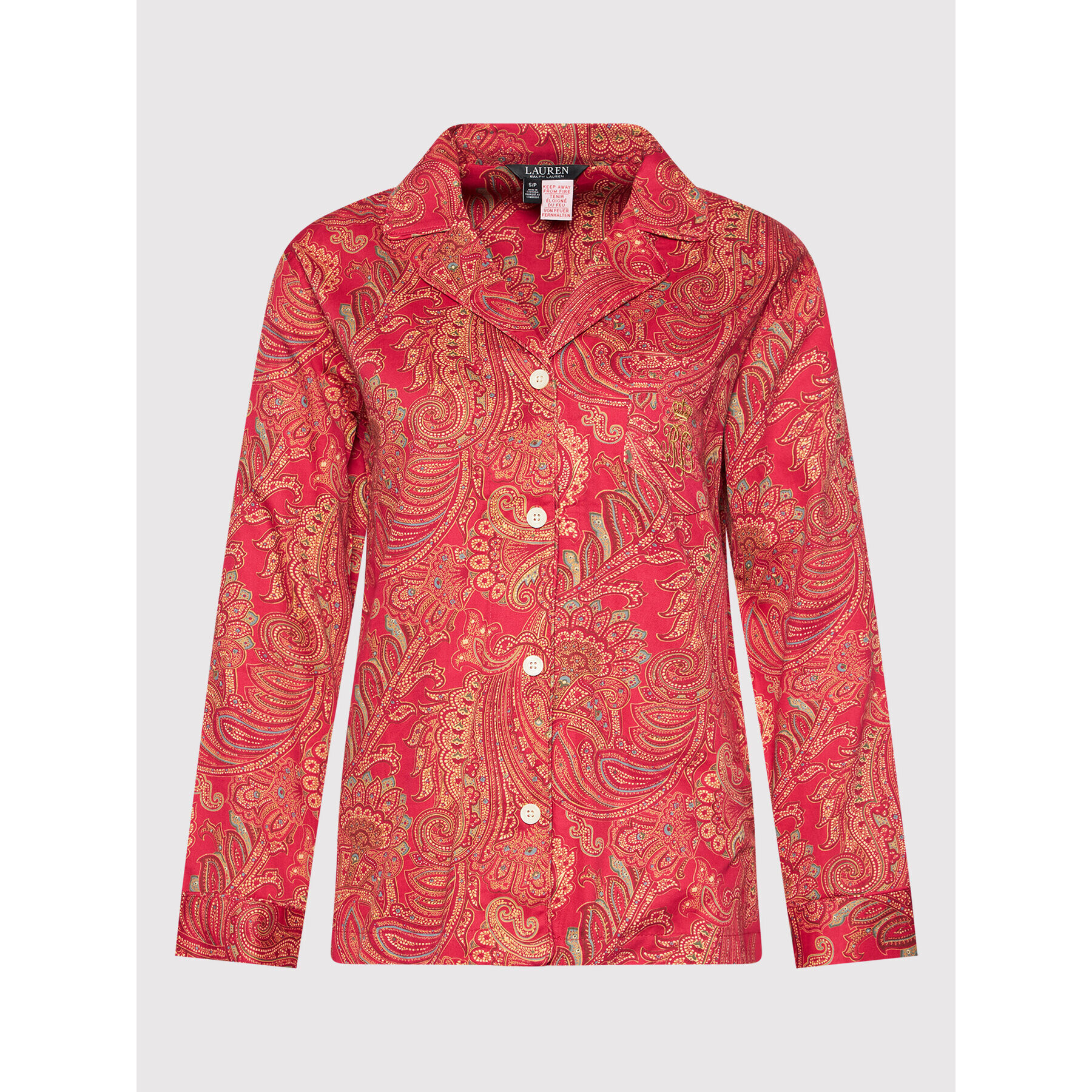 Lauren Ralph Lauren Пижама ILN92126F Червен - Pepit.bg