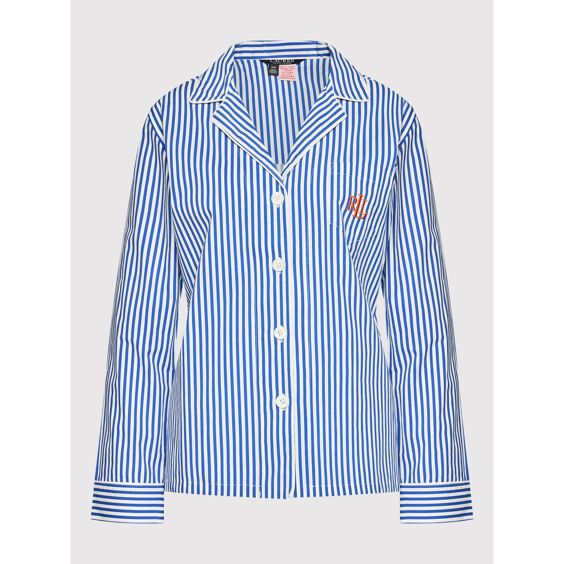 Lauren Ralph Lauren Пижама ILN92152 Син Regular Fit - Pepit.bg
