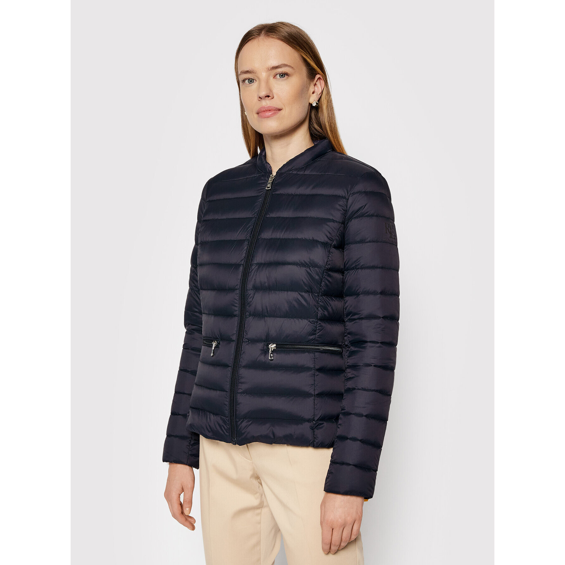 Lauren Ralph Lauren Пухено яке Quilted 297843221001 Тъмносин Slim Fit - Pepit.bg