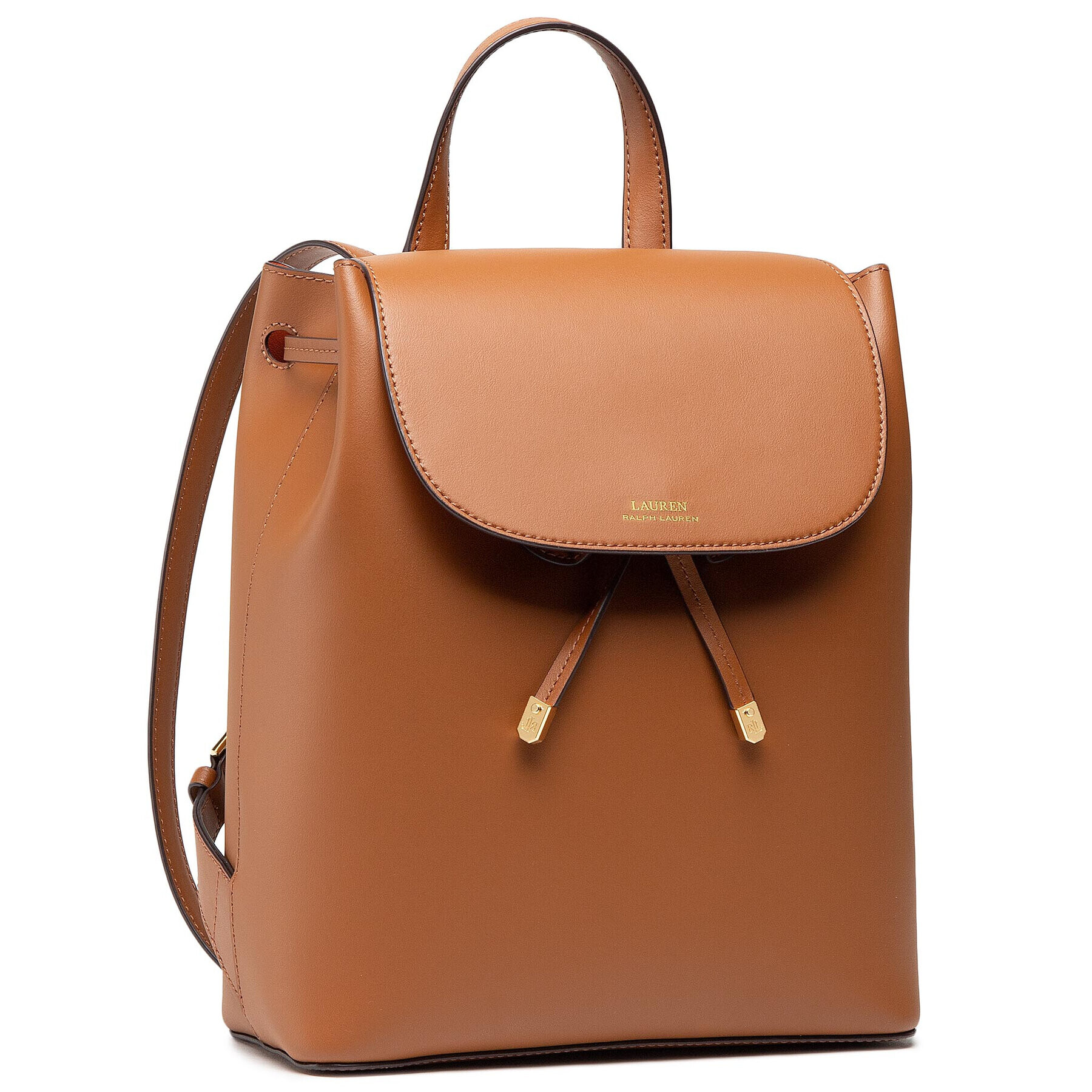 Lauren Ralph Lauren Раница Flap Backpack 431719702022 Кафяв - Pepit.bg